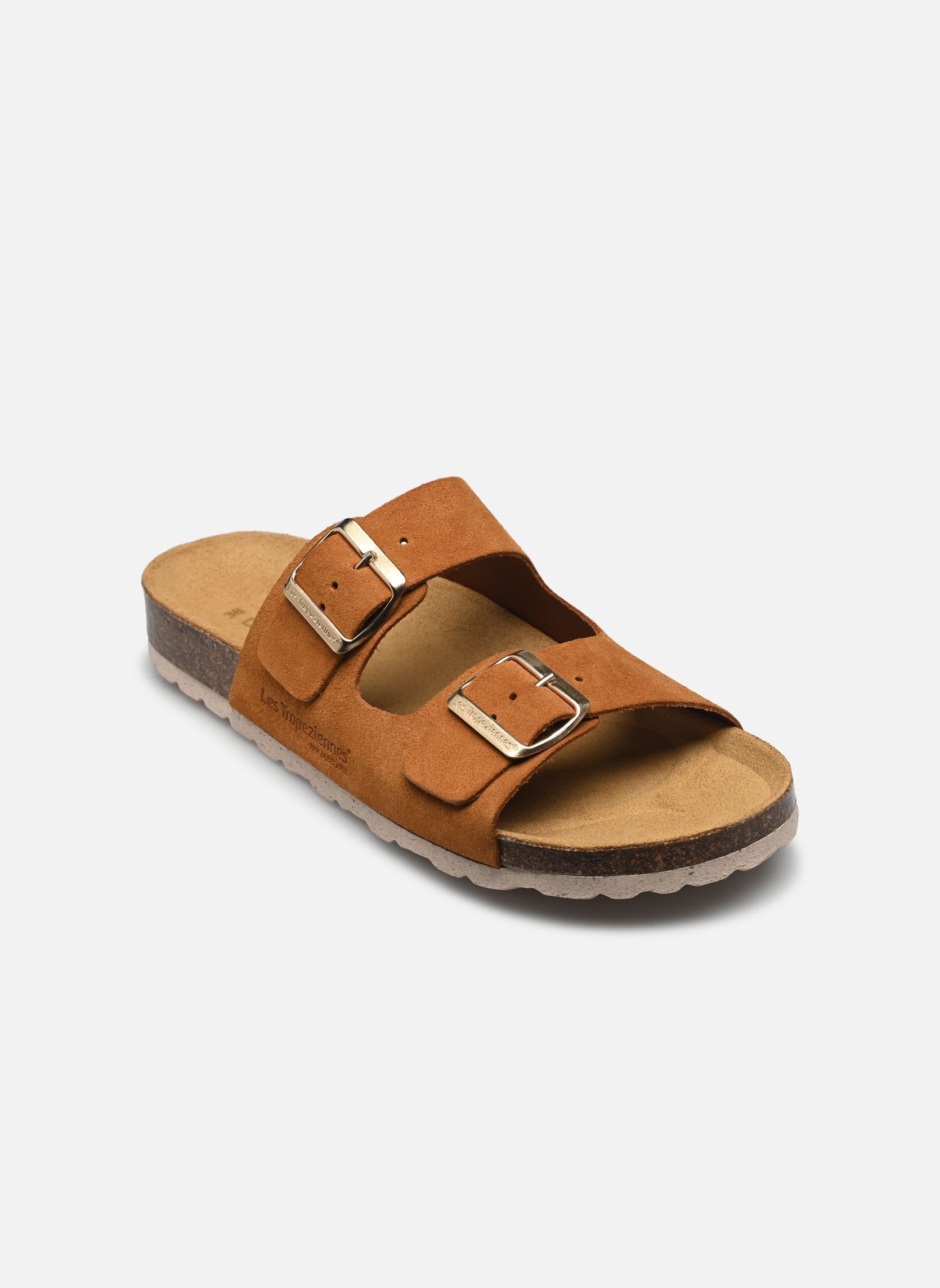 Pantoletten und Clogs ZATIX SUEDE damen braun Les Tropéziennes par M Belarbi Pantoletten und Clogs ZATIX SUEDE damen braun CAMEL