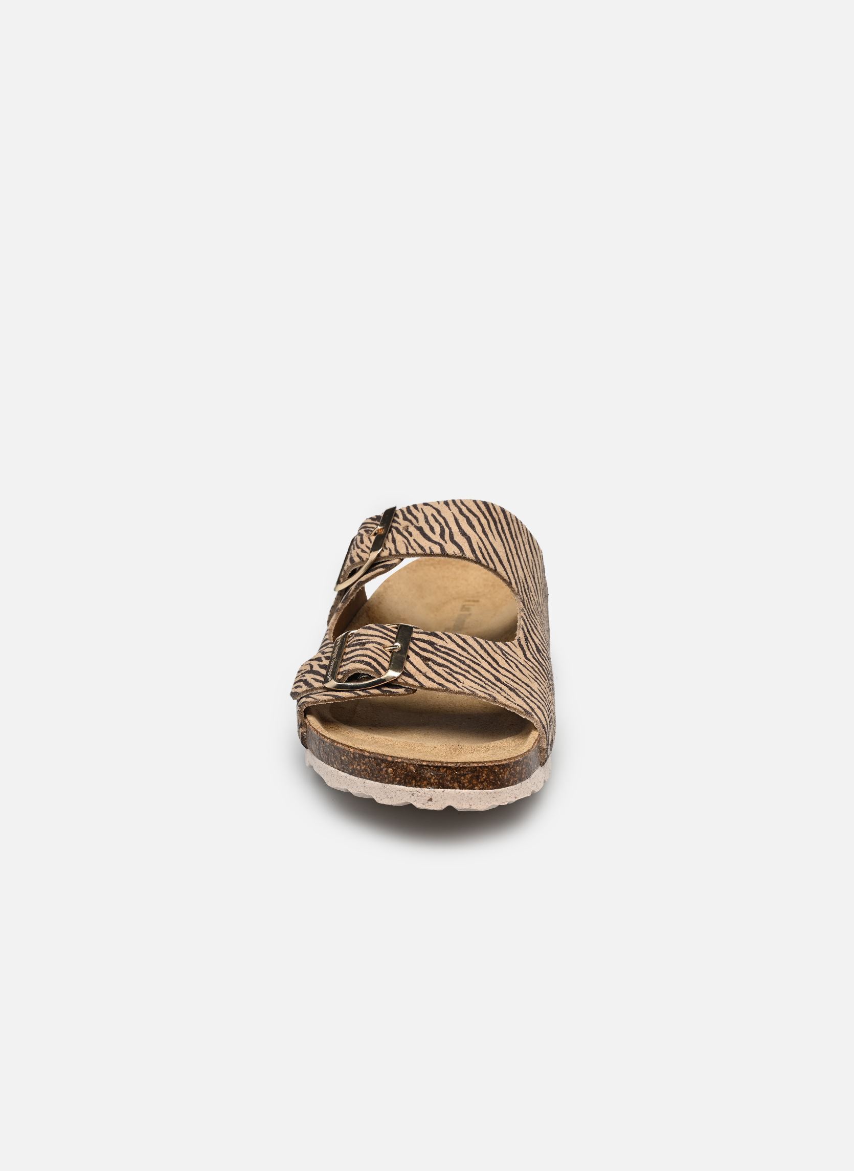 Mules et sabots ZATIX SUEDE femme marron Les Tropéziennes par M Belarbi Mules et sabots ZATIX SUEDE femme marron ZEBRE