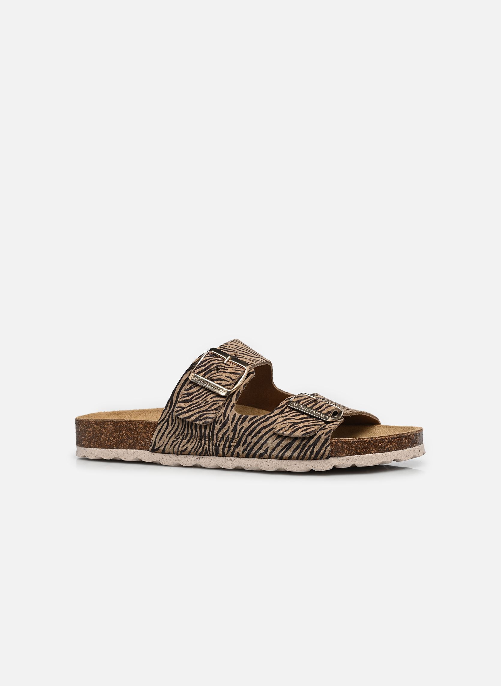 Mules et sabots ZATIX SUEDE femme marron Les Tropéziennes par M Belarbi Mules et sabots ZATIX SUEDE femme marron ZEBRE