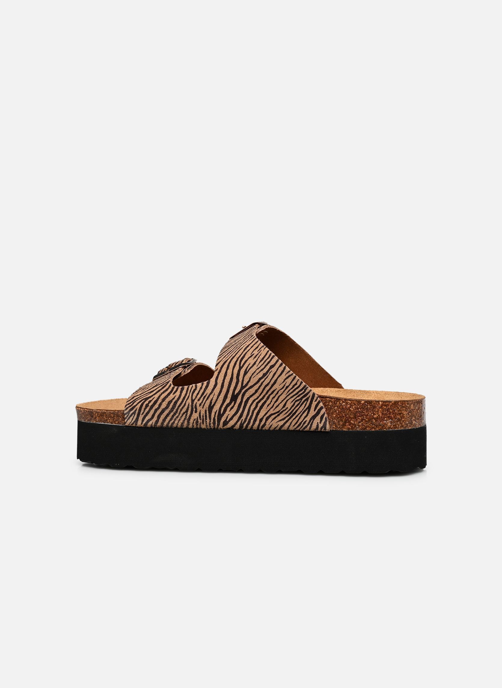 Pantoletten und Clogs ZATOP damen braun Les Tropéziennes par M Belarbi Pantoletten und Clogs ZATOP damen braun ZEBRE