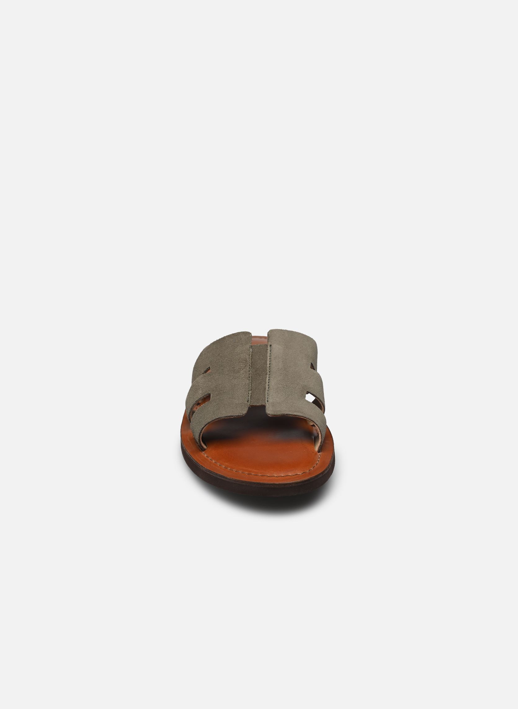 Mules EMIA SUEDE homme vert Les Tropéziennes par M Belarbi Mules EMIA SUEDE homme vert KAKI