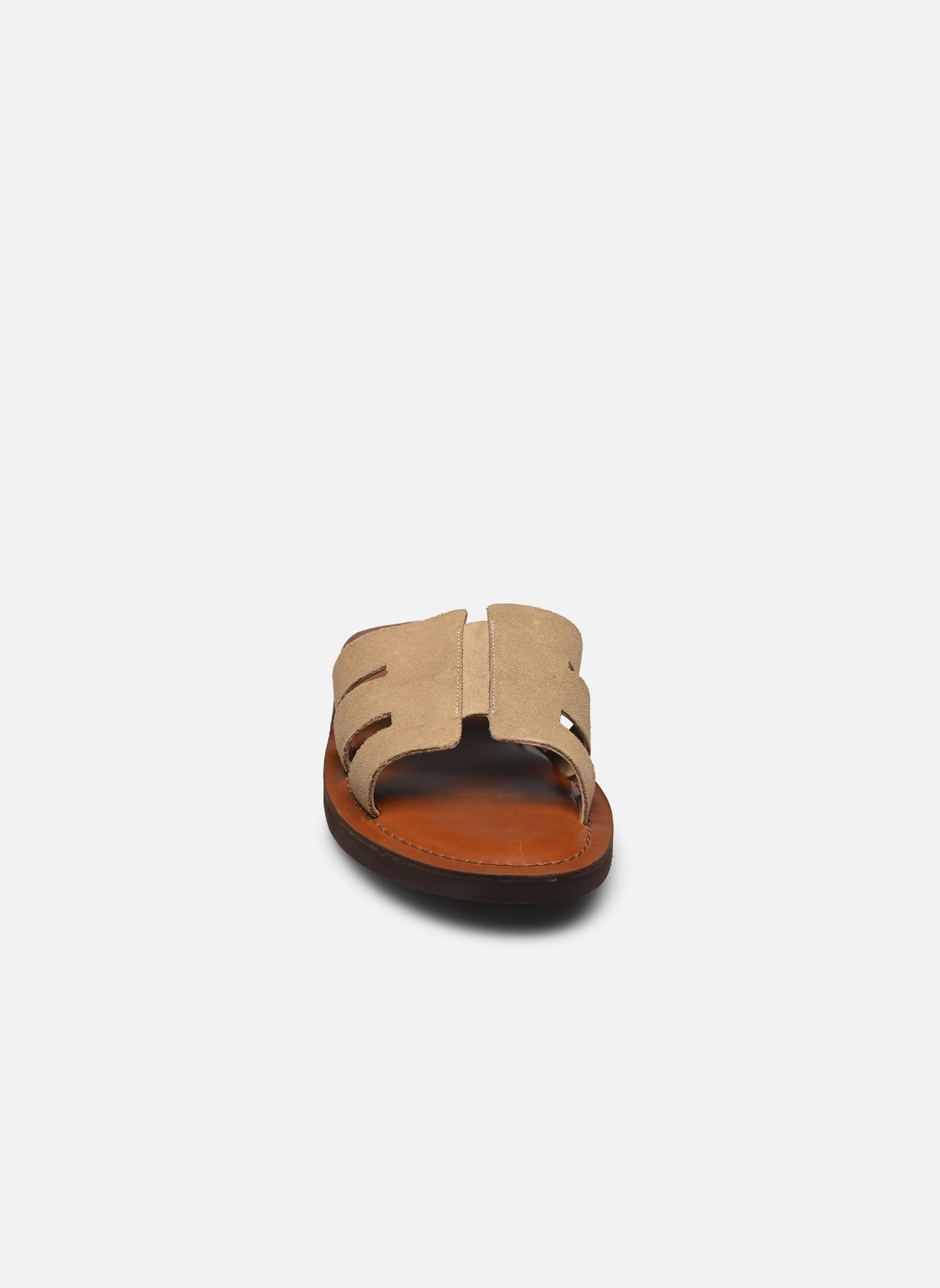 Mules EMIA SUEDE homme beige Les Tropéziennes par M Belarbi Mules EMIA SUEDE homme beige TAUPE