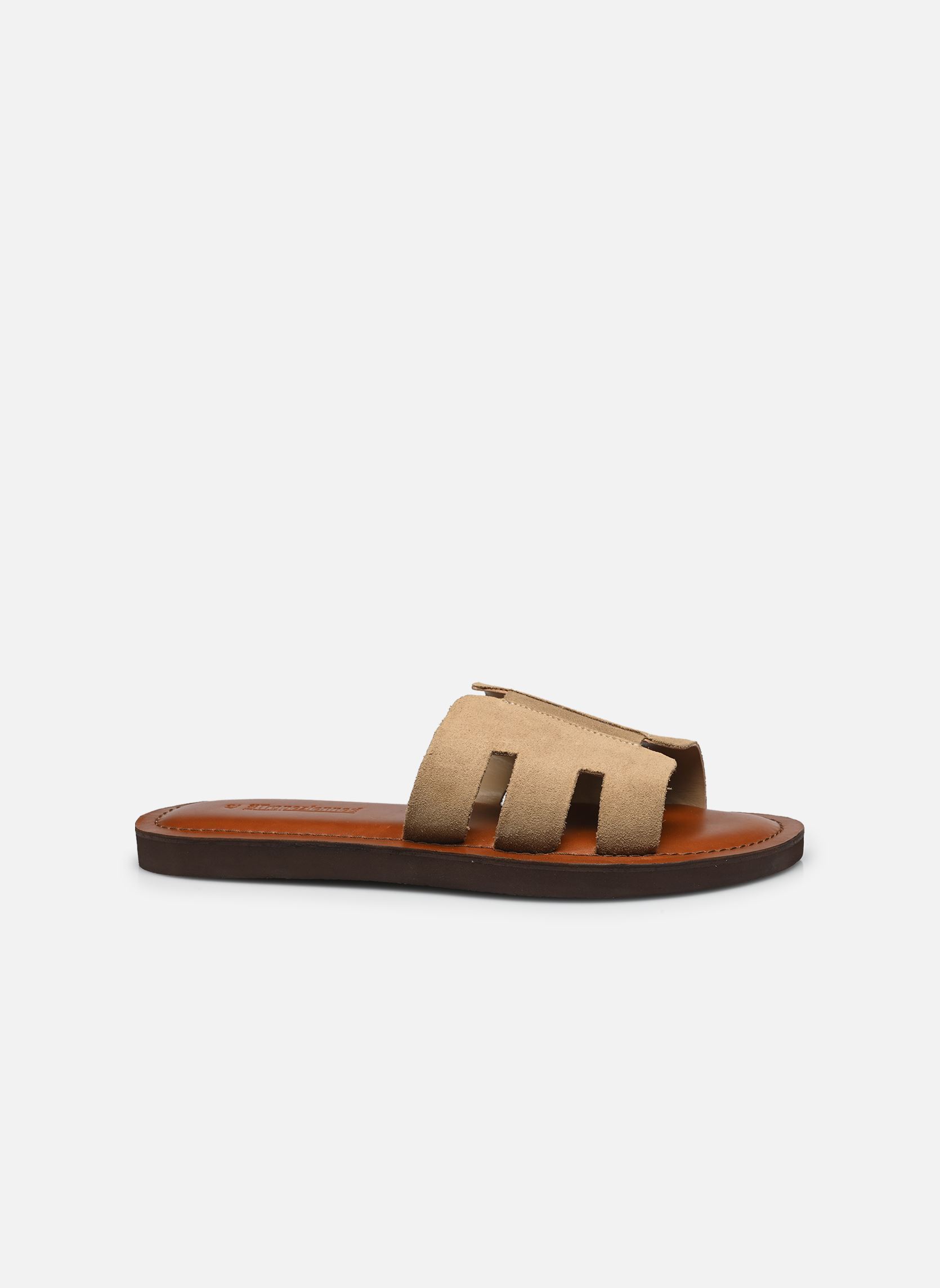 Mules EMIA SUEDE homme beige Les Tropéziennes par M Belarbi Mules EMIA SUEDE homme beige TAUPE