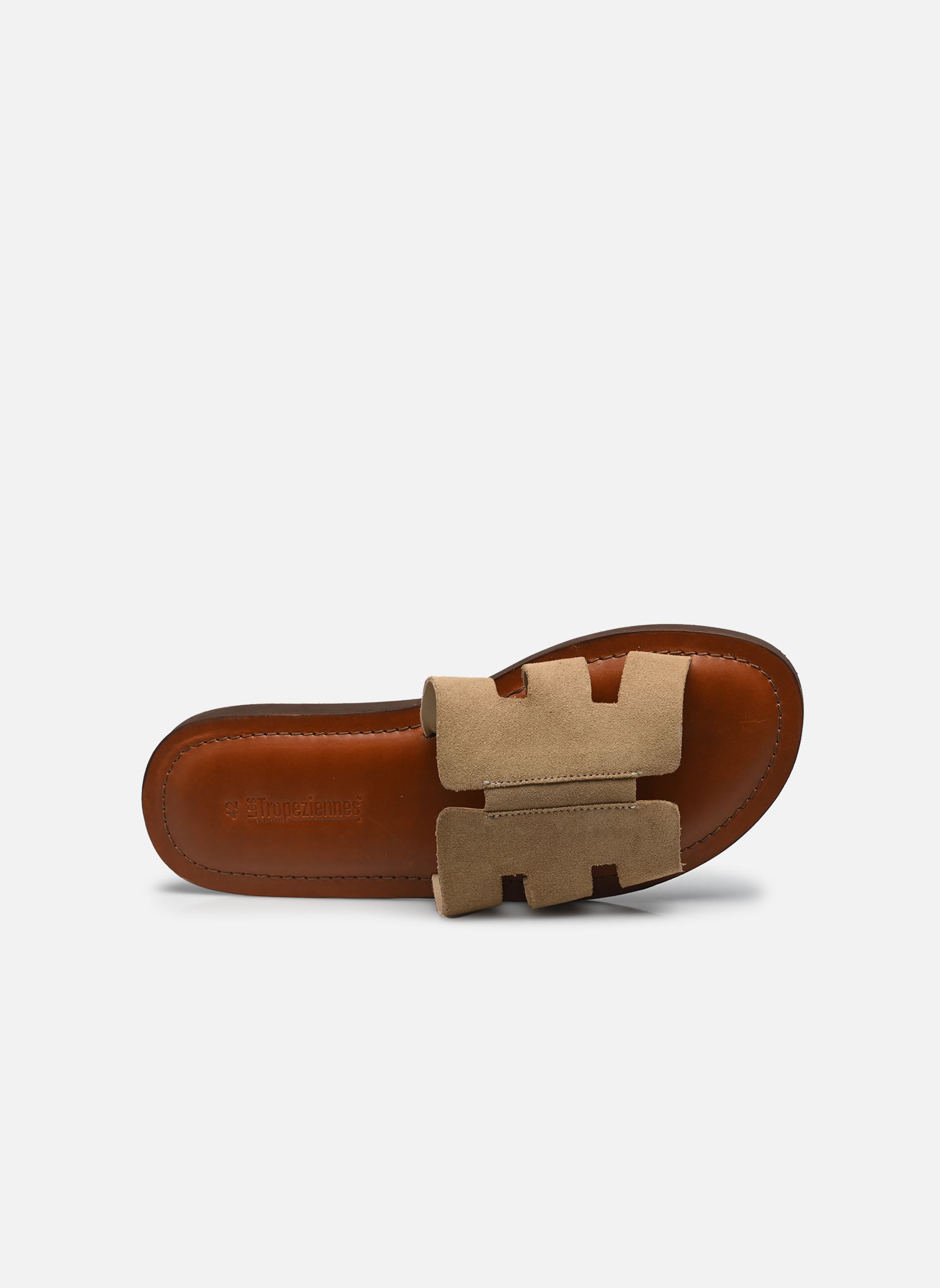 Mules EMIA SUEDE homme beige Les Tropéziennes par M Belarbi Mules EMIA SUEDE homme beige TAUPE