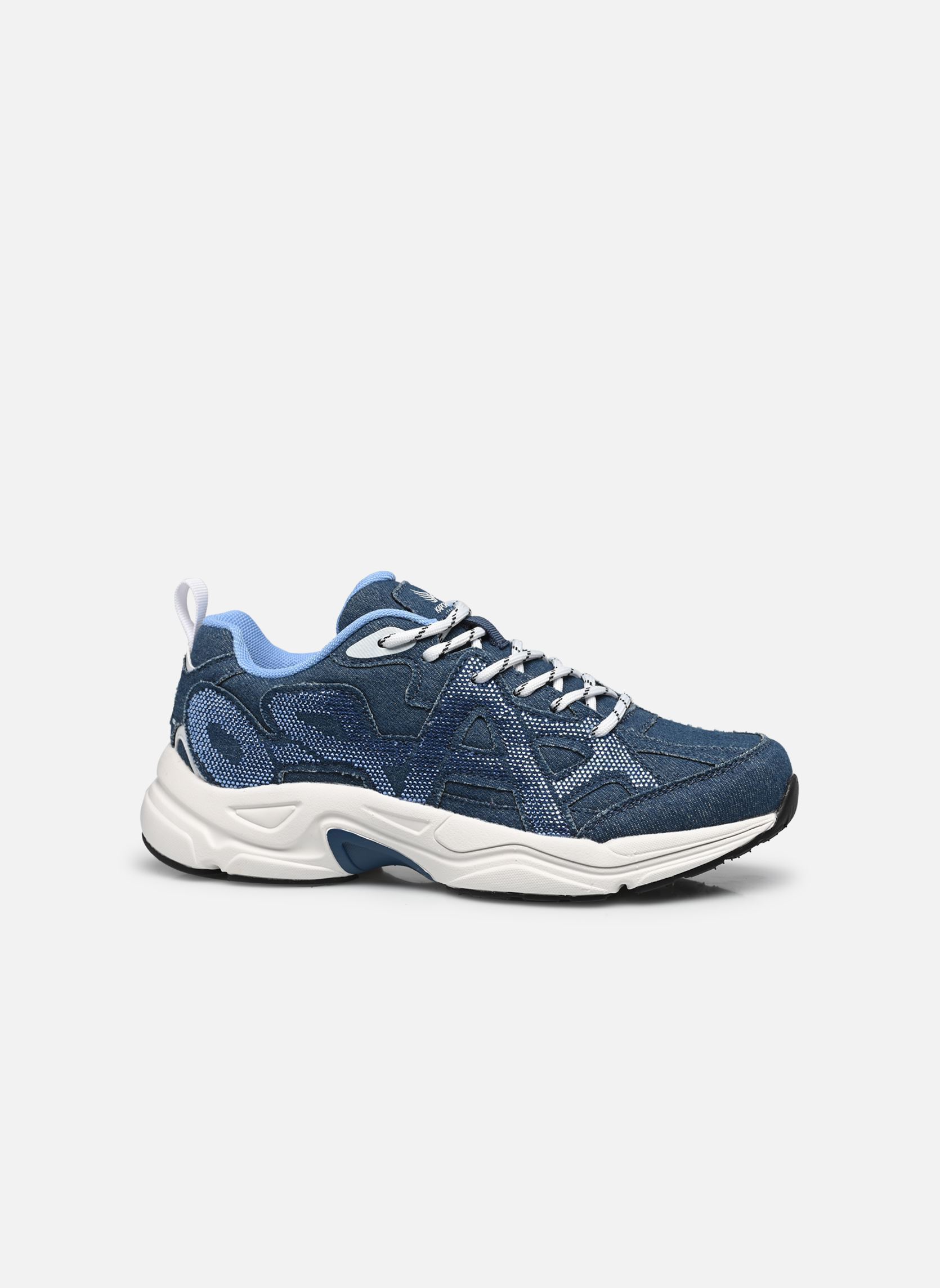 Niedrige Sneaker ADALI damen blau Kaporal Niedrige Sneaker ADALI damen blau DENIM STRASS
