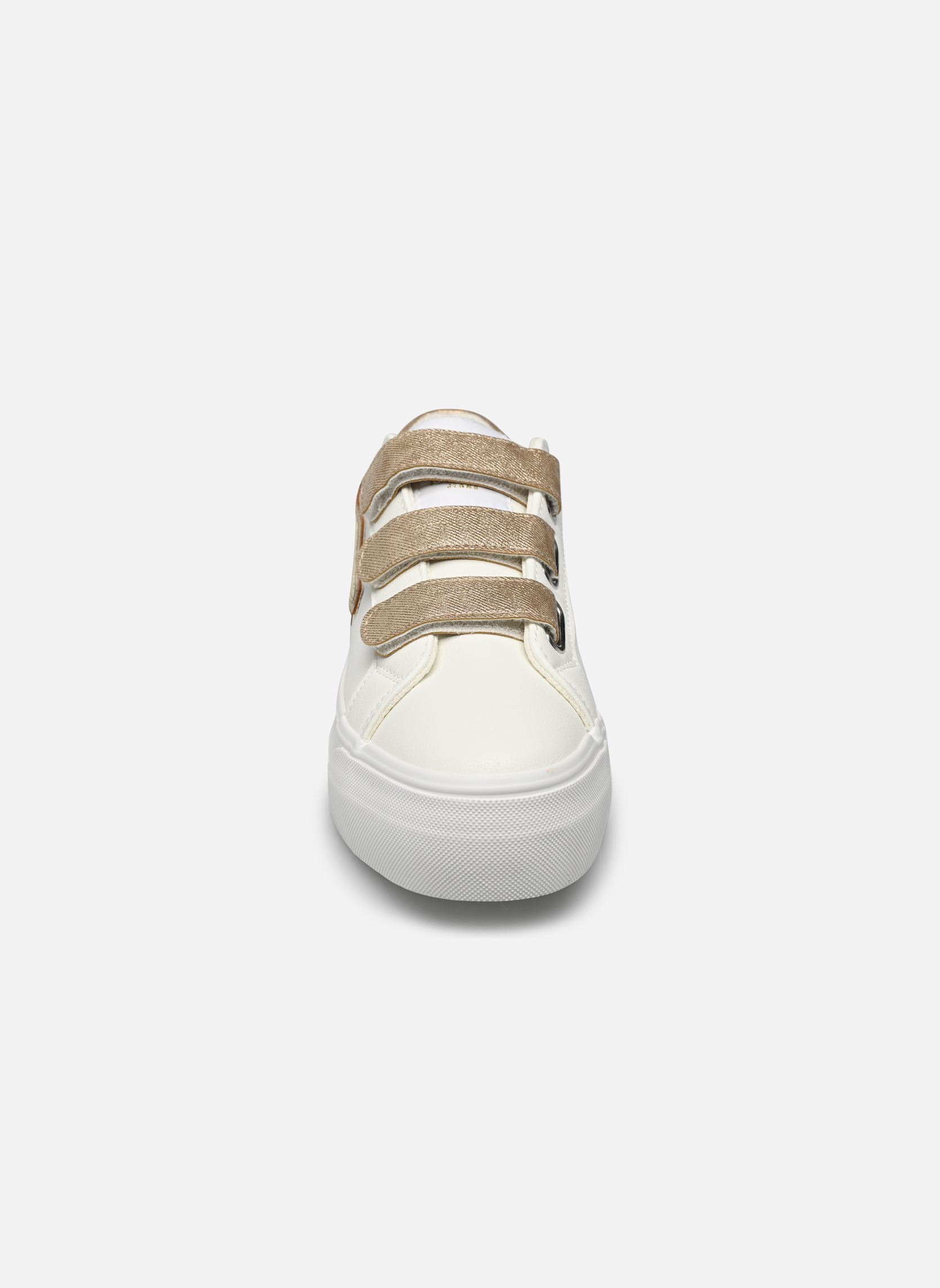 Niedrige Sneaker CLOVIA damen weiß Kaporal Niedrige Sneaker CLOVIA damen weiß BLANC-OR