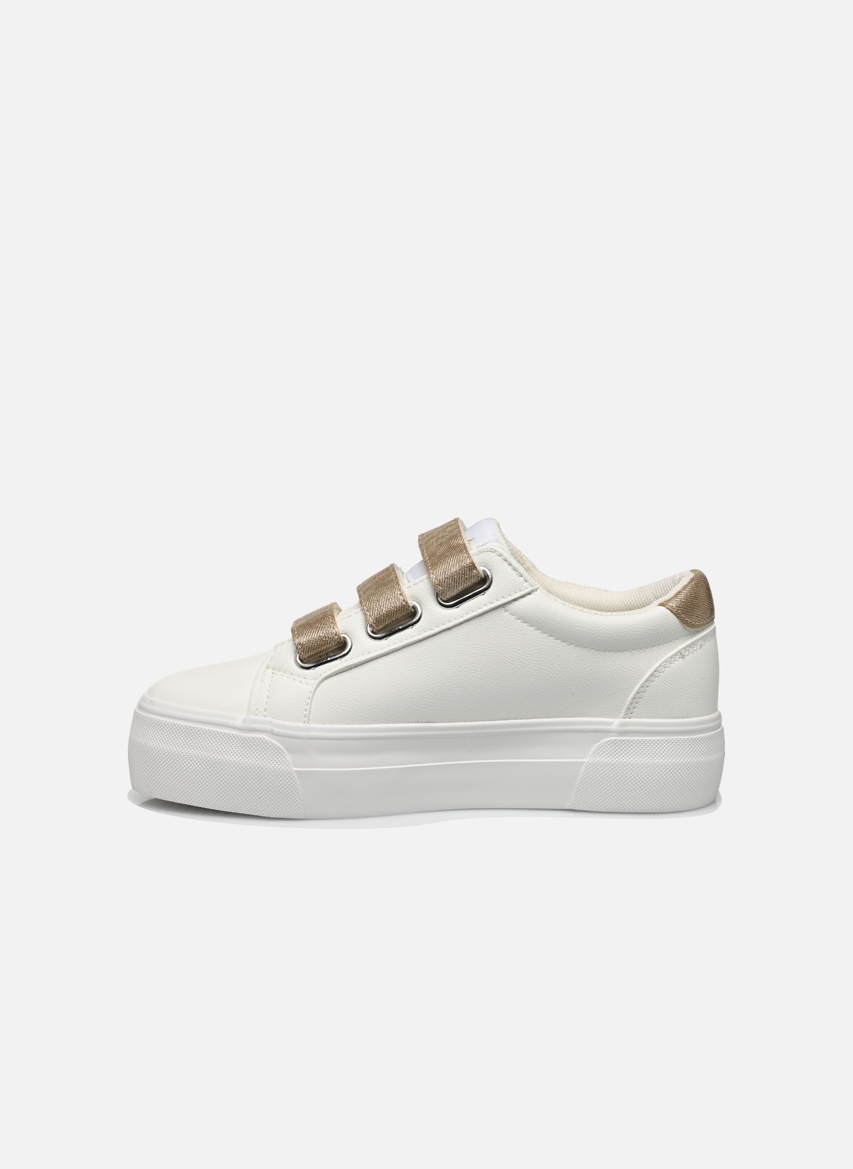 Niedrige Sneaker CLOVIA damen weiß Kaporal Niedrige Sneaker CLOVIA damen weiß BLANC-OR