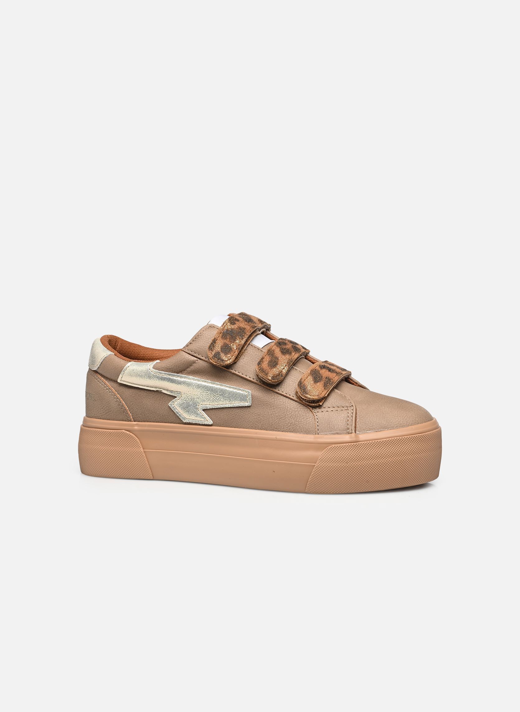 Niedrige Sneaker CLOVIA damen beige Kaporal Niedrige Sneaker CLOVIA damen beige BEIGE-LEOPARD