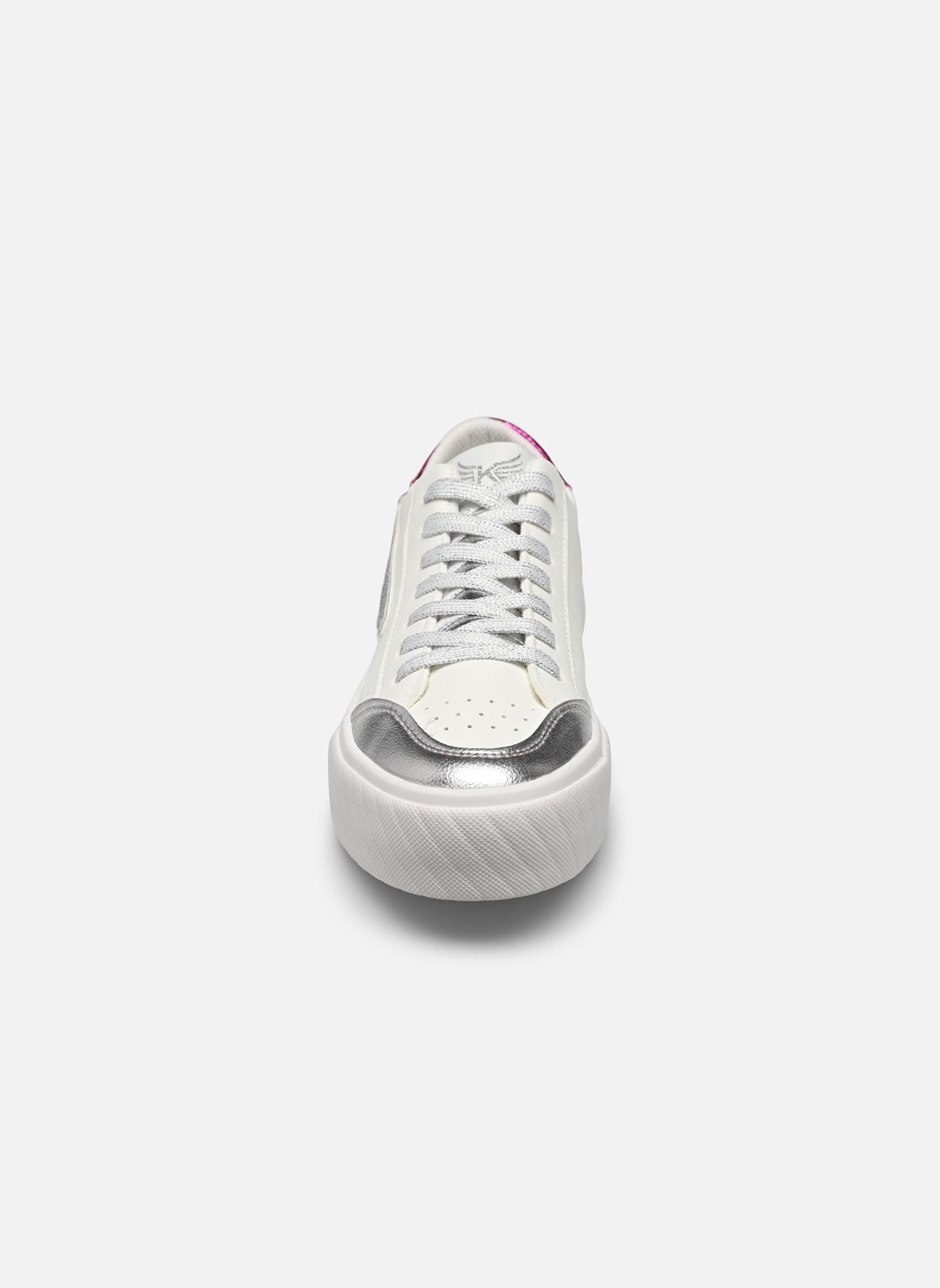 Sneakers basse CYNDIA donna bianco Kaporal Sneakers basse CYNDIA donna bianco BLANC-ROSE