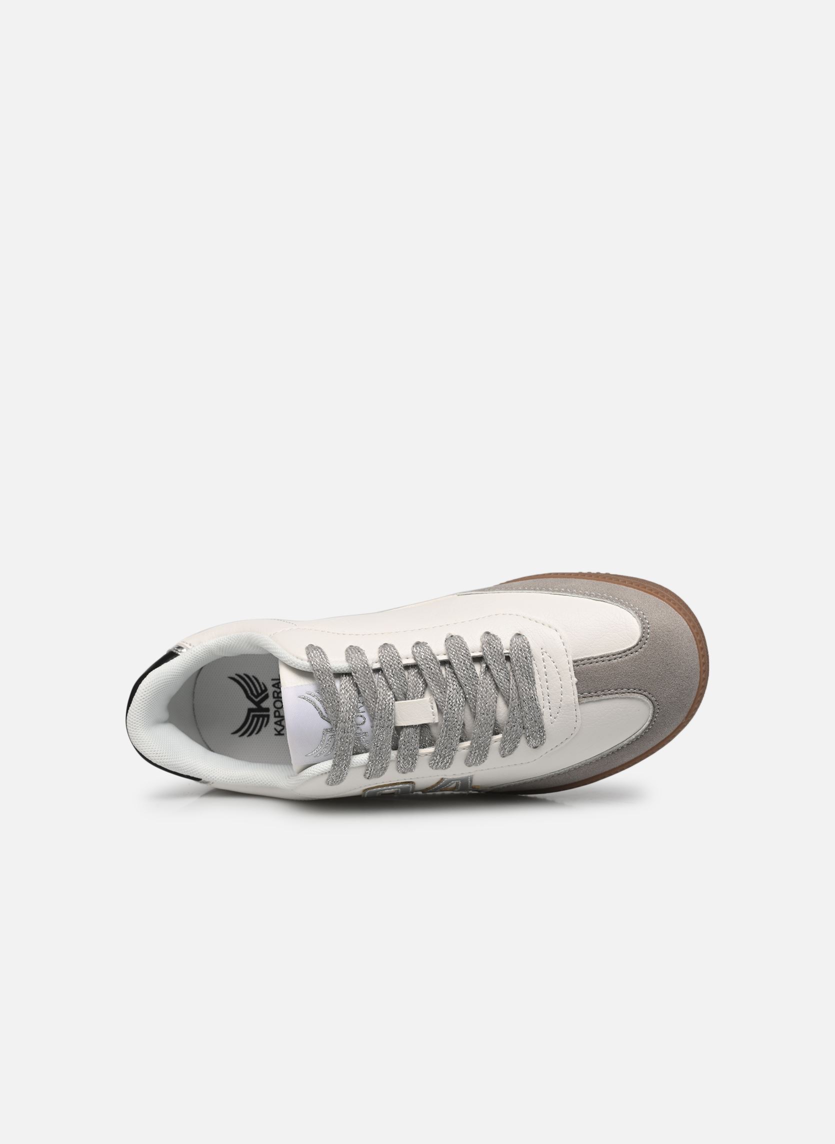 Sneakers basse TANINA donna bianco Kaporal Sneakers basse TANINA donna bianco BLANC-ARGENT