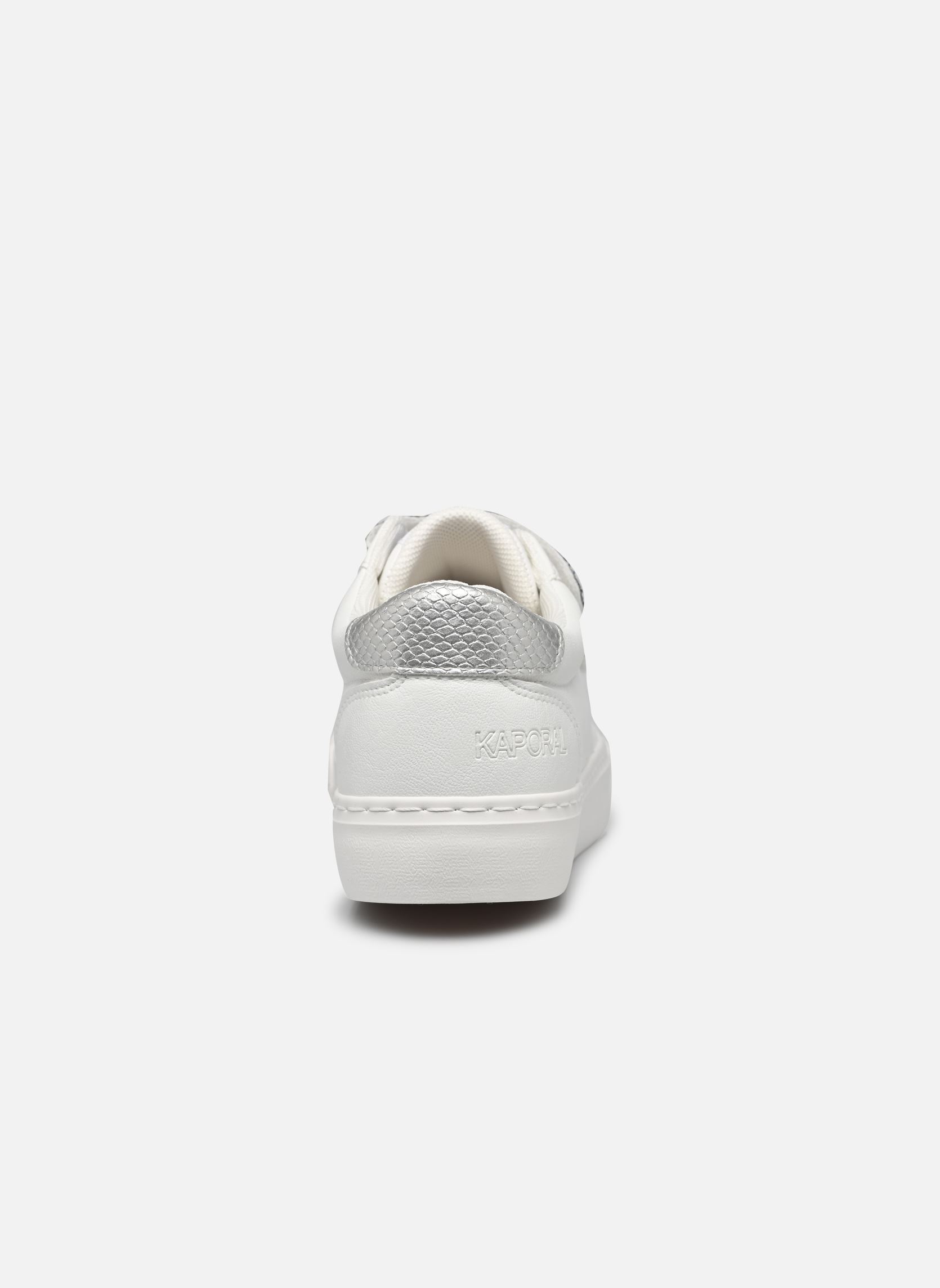 Baskets TIPPYK femme blanc Kaporal Baskets TIPPYK femme blanc BLANC-ARGENT