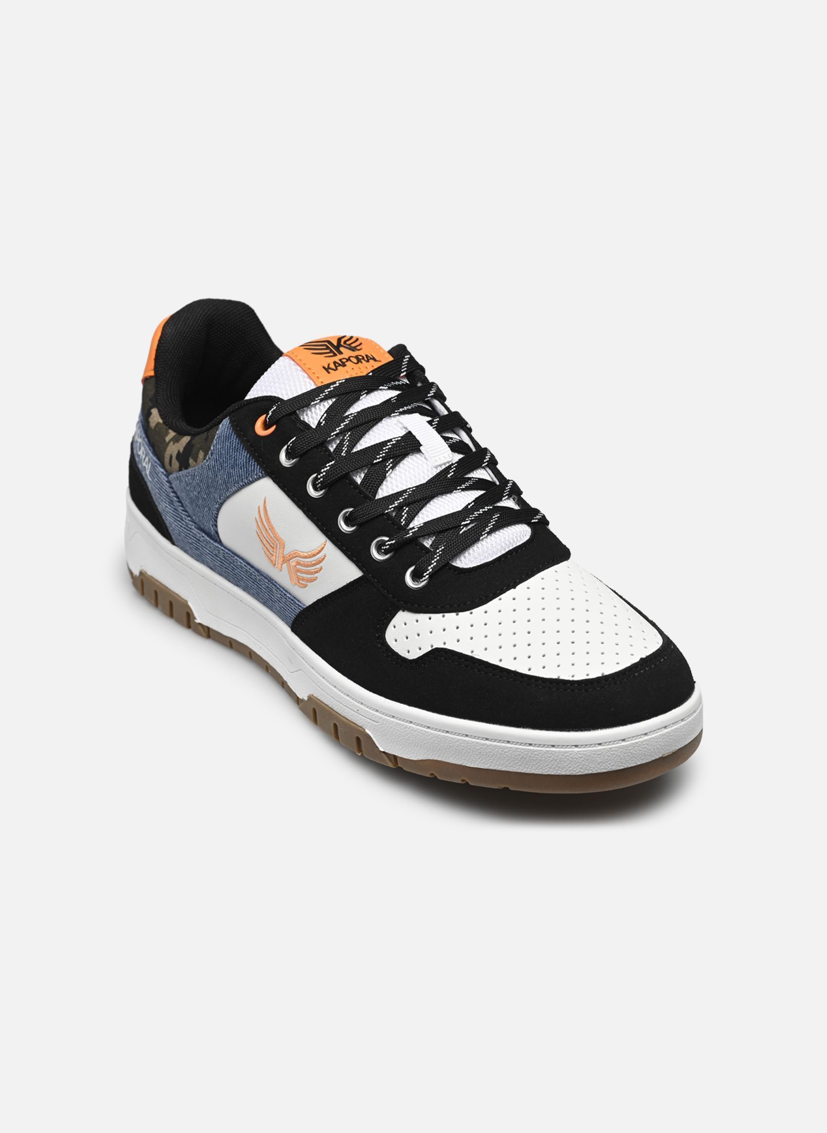 Baskets ARZO homme multicolore Kaporal Baskets ARZO homme multicolore BLANC-CAMOUFLAGE