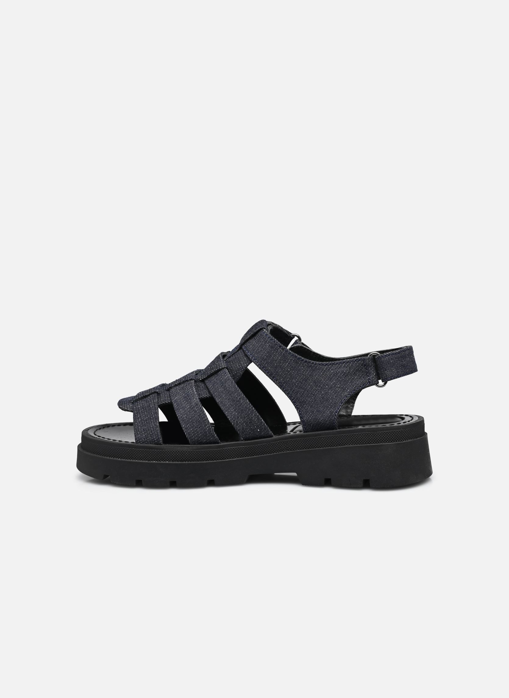 Sandales compensées et plateformes JICKY femme bleu Kaporal Sandales compensées et plateformes JICKY femme bleu DENIM