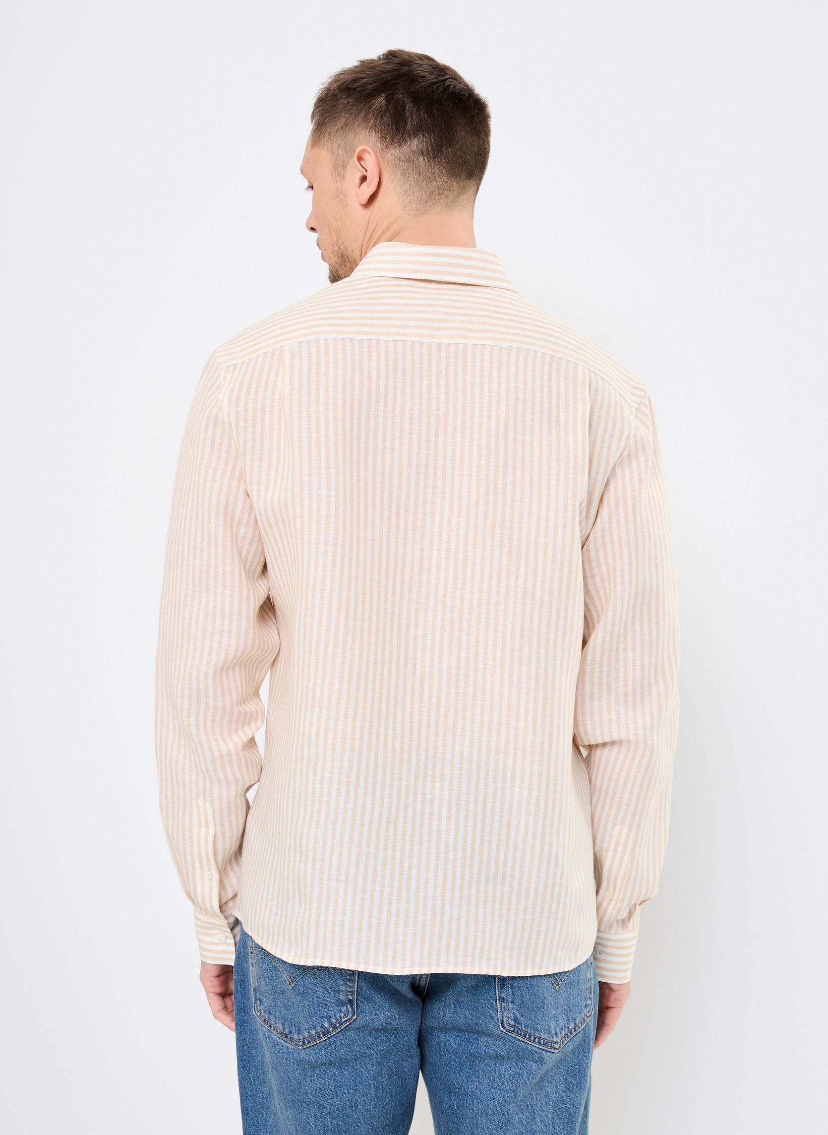 Chemises Chemise Lacoste CH6985 homme blanc Lacoste Chemises Chemise Lacoste CH6985 homme blanc BLANC/CROISSANT