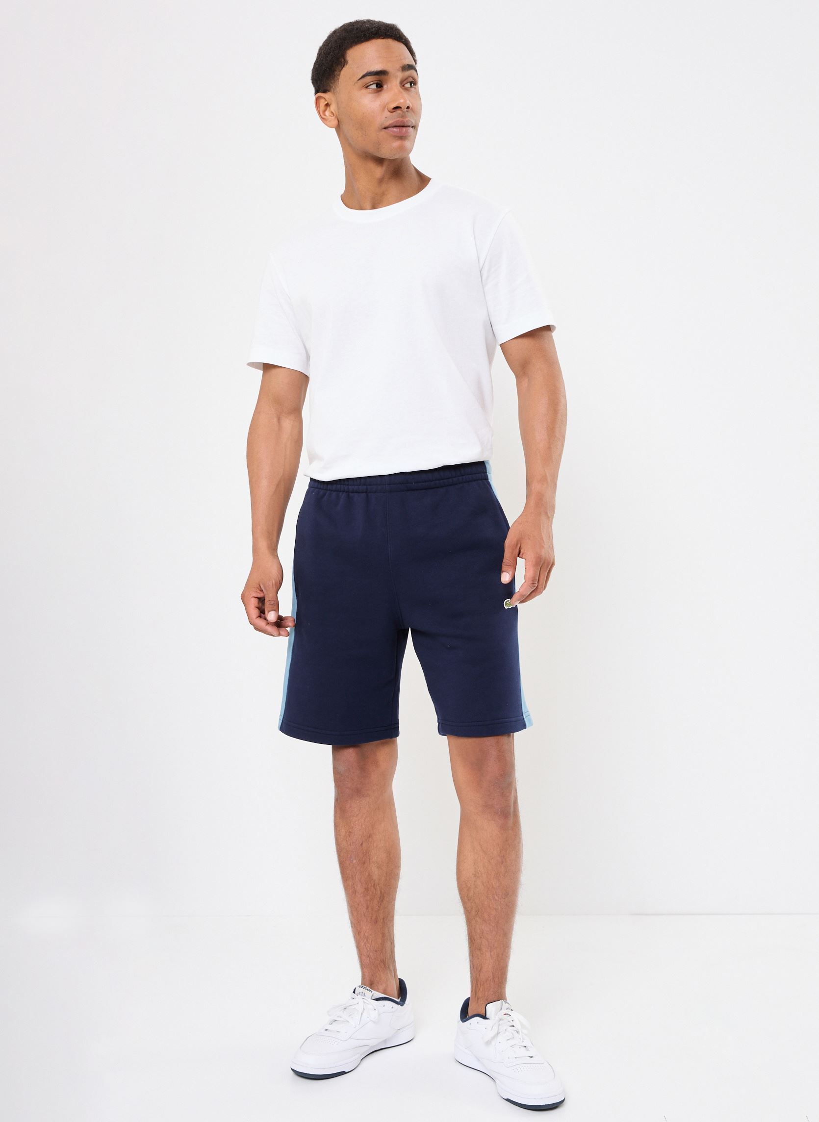 Shorts de sport Short Lacoste GH9597 homme bleu Lacoste Shorts de sport Short Lacoste GH9597 homme bleu MARINE/CALCAIRE-RUISSEAU