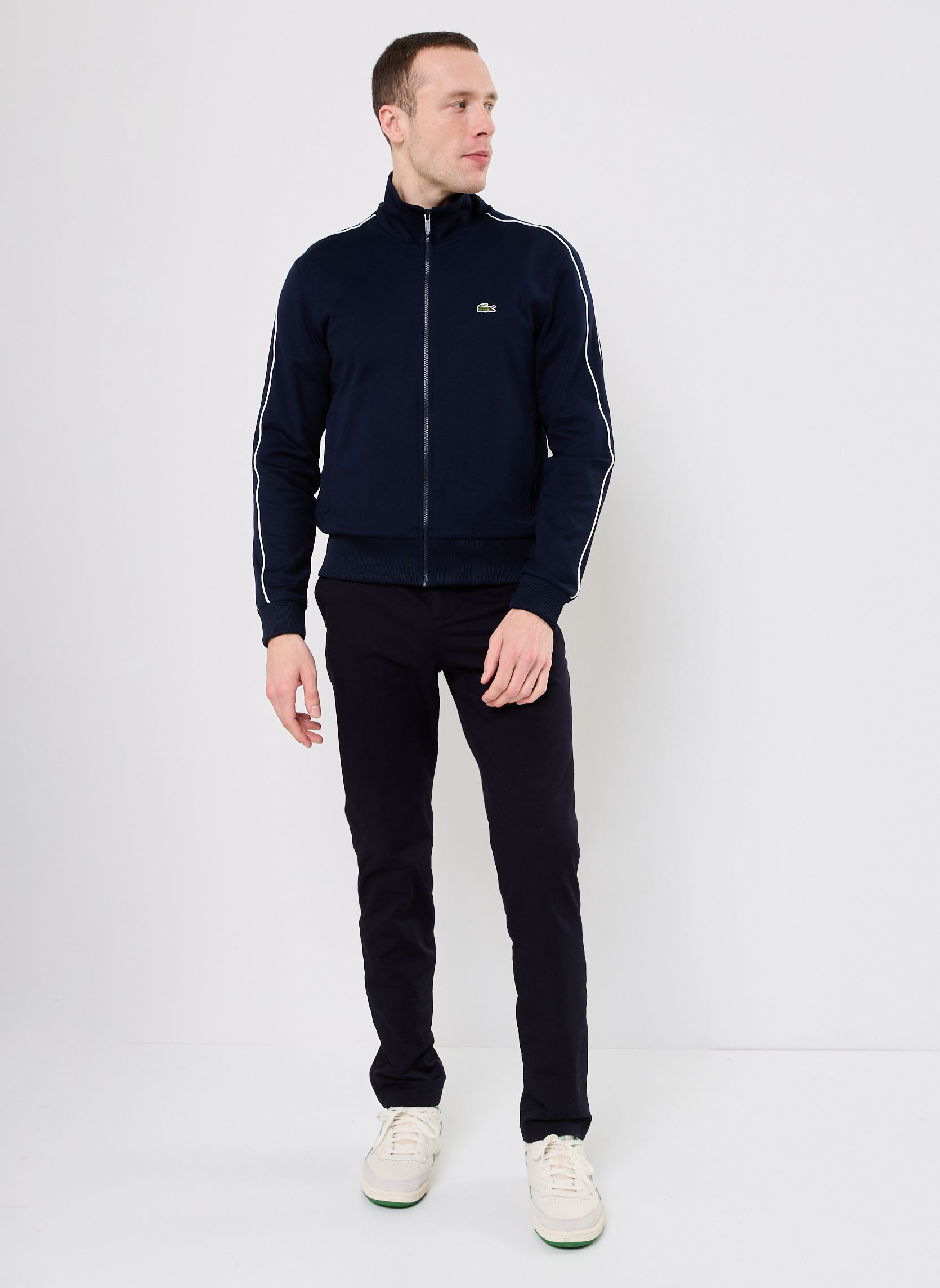 Sweats zippés Sweatshirt zippé Lacoste SH1457 homme bleu Lacoste Sweats zippés Sweatshirt zippé Lacoste SH1457 homme bleu MARINE