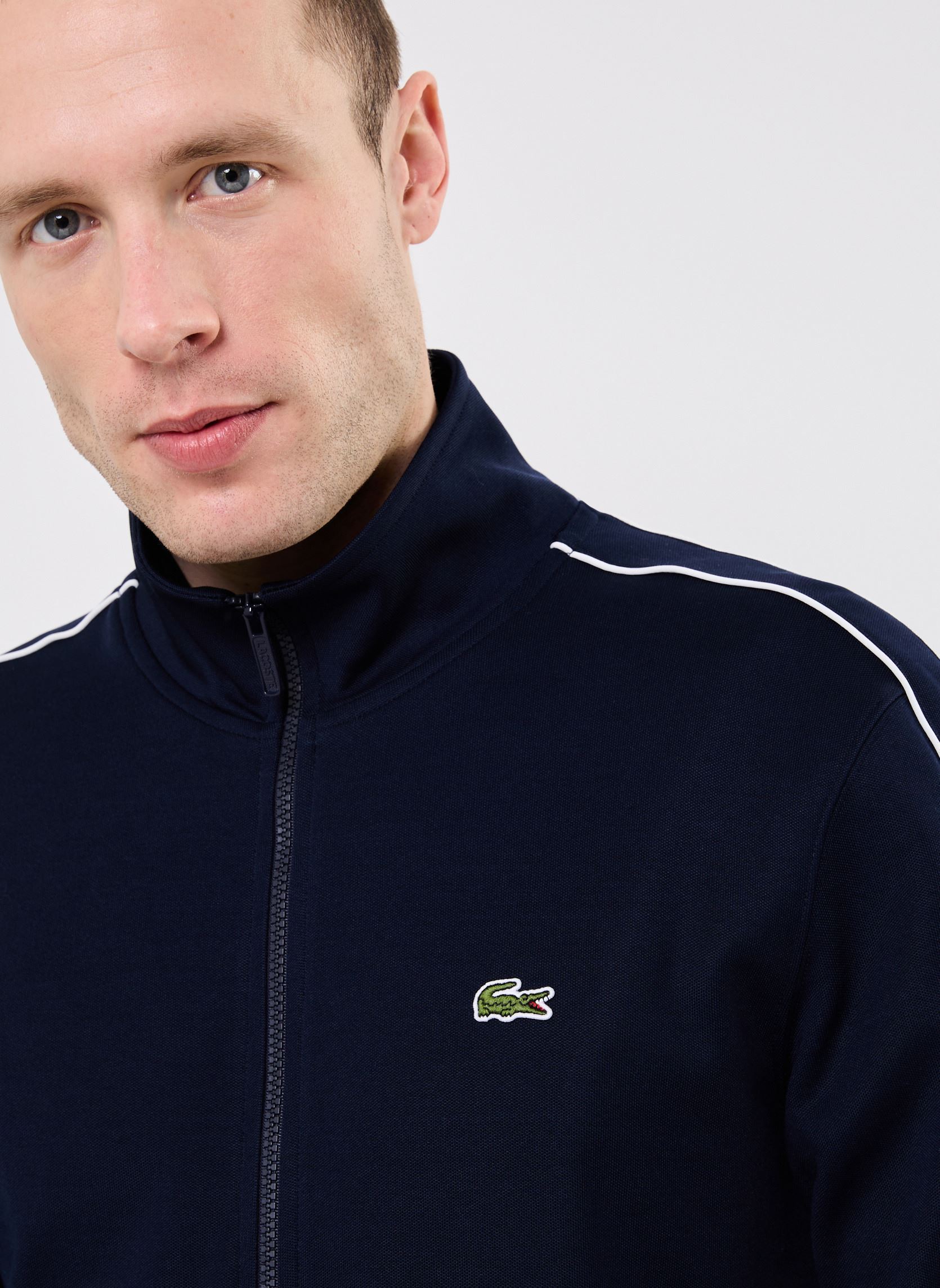 Sweats zippés Sweatshirt zippé Lacoste SH1457 homme bleu Lacoste Sweats zippés Sweatshirt zippé Lacoste SH1457 homme bleu MARINE