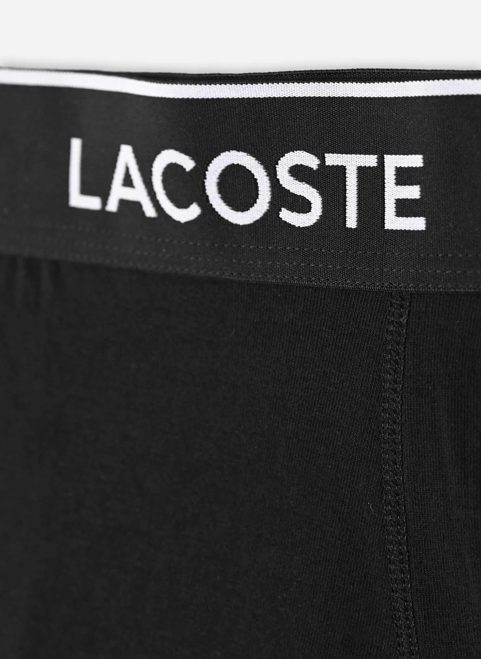 Sous-vêtements de sport Pack de 3 boxers Lacoste 5H1300 homme noir Lacoste Sous-vêtements de sport Pack de 3 boxers Lacoste 5H1300 homme noir NOIR