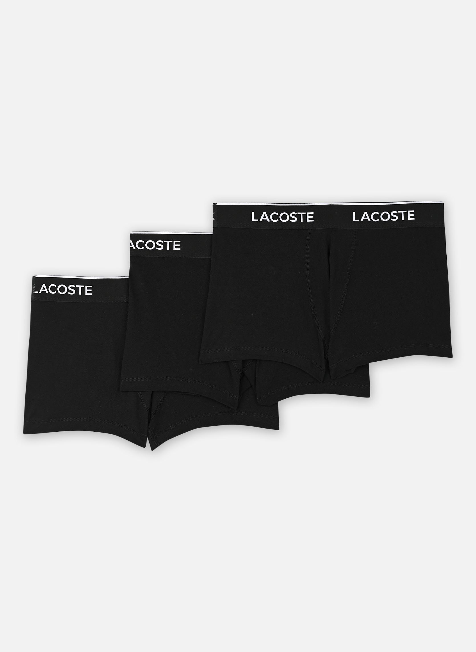 Vêtements Lacoste Pack de 3 boxers Lacoste 5H1300 pour Homme
