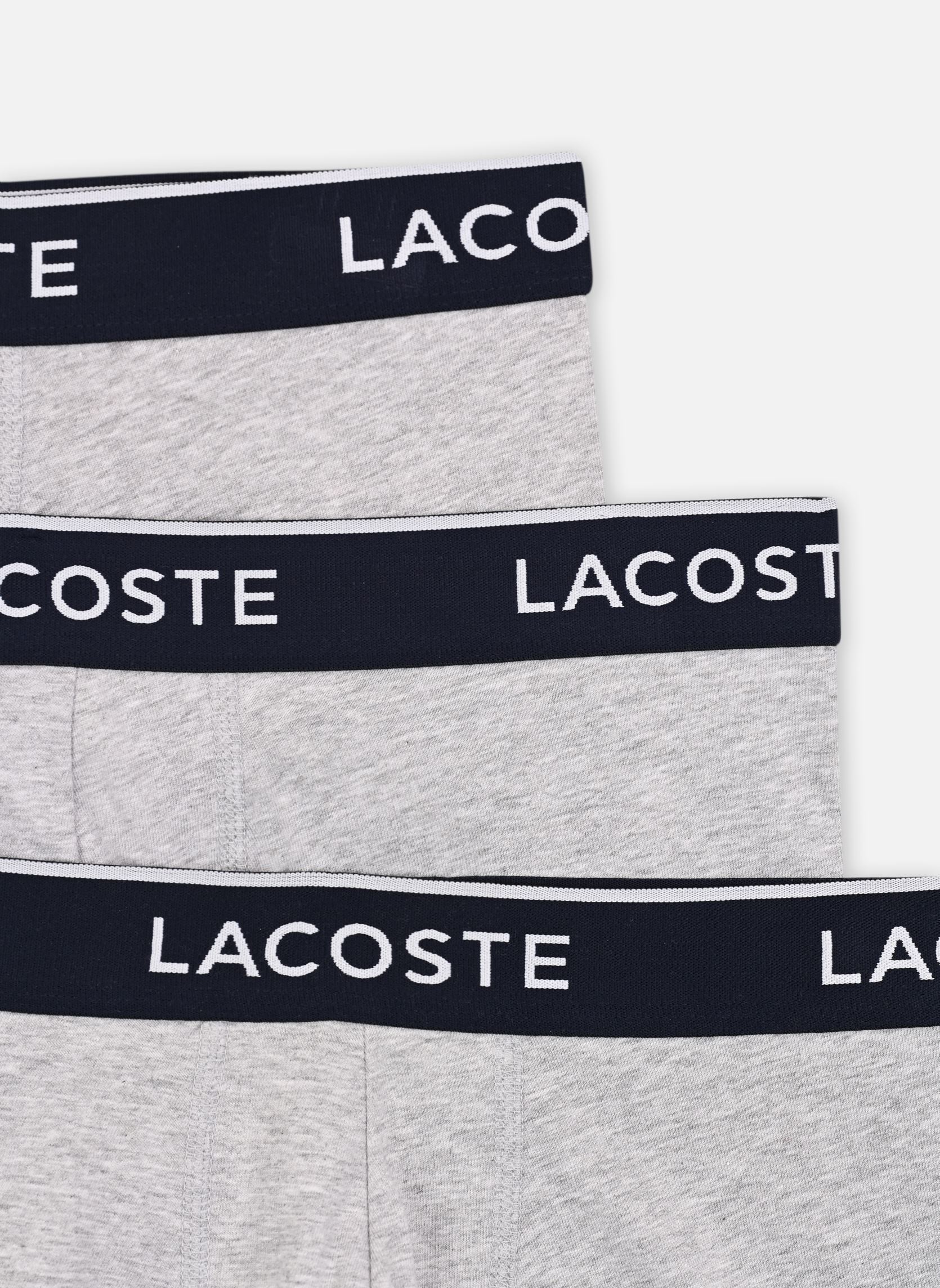 Sportunterwäsche Pack de 3 boxers Lacoste 5H1300 herren grau Lacoste Sportunterwäsche Pack de 3 boxers Lacoste 5H1300 herren grau ARGENT CHINE