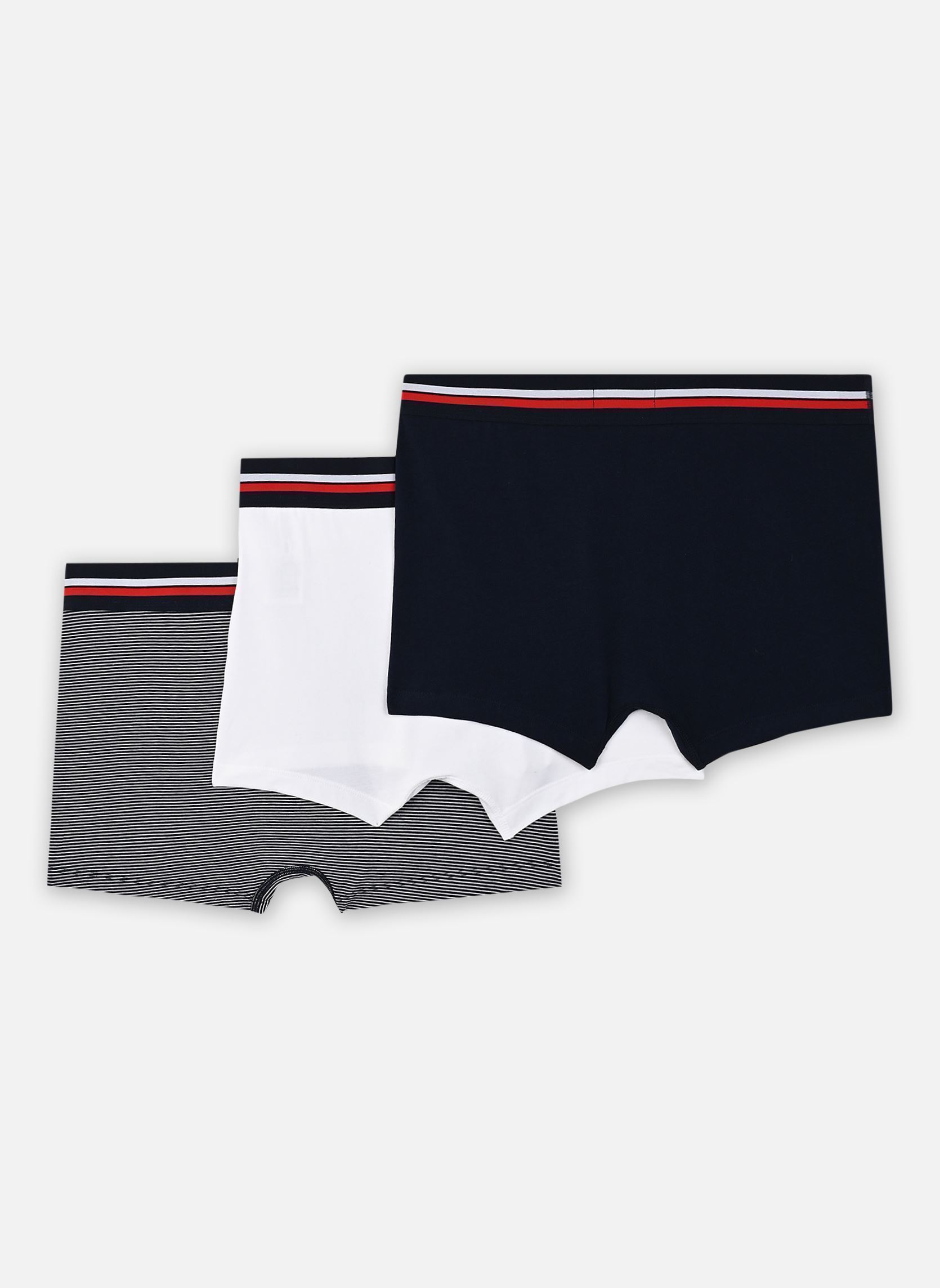 Calzoncillos largos Pack de 3 boxers Lacoste 5H2382 hombre multicolor Lacoste Calzoncillos largos Pack de 3 boxers Lacoste 5H2382 hombre multicolor MARINE/BLANC