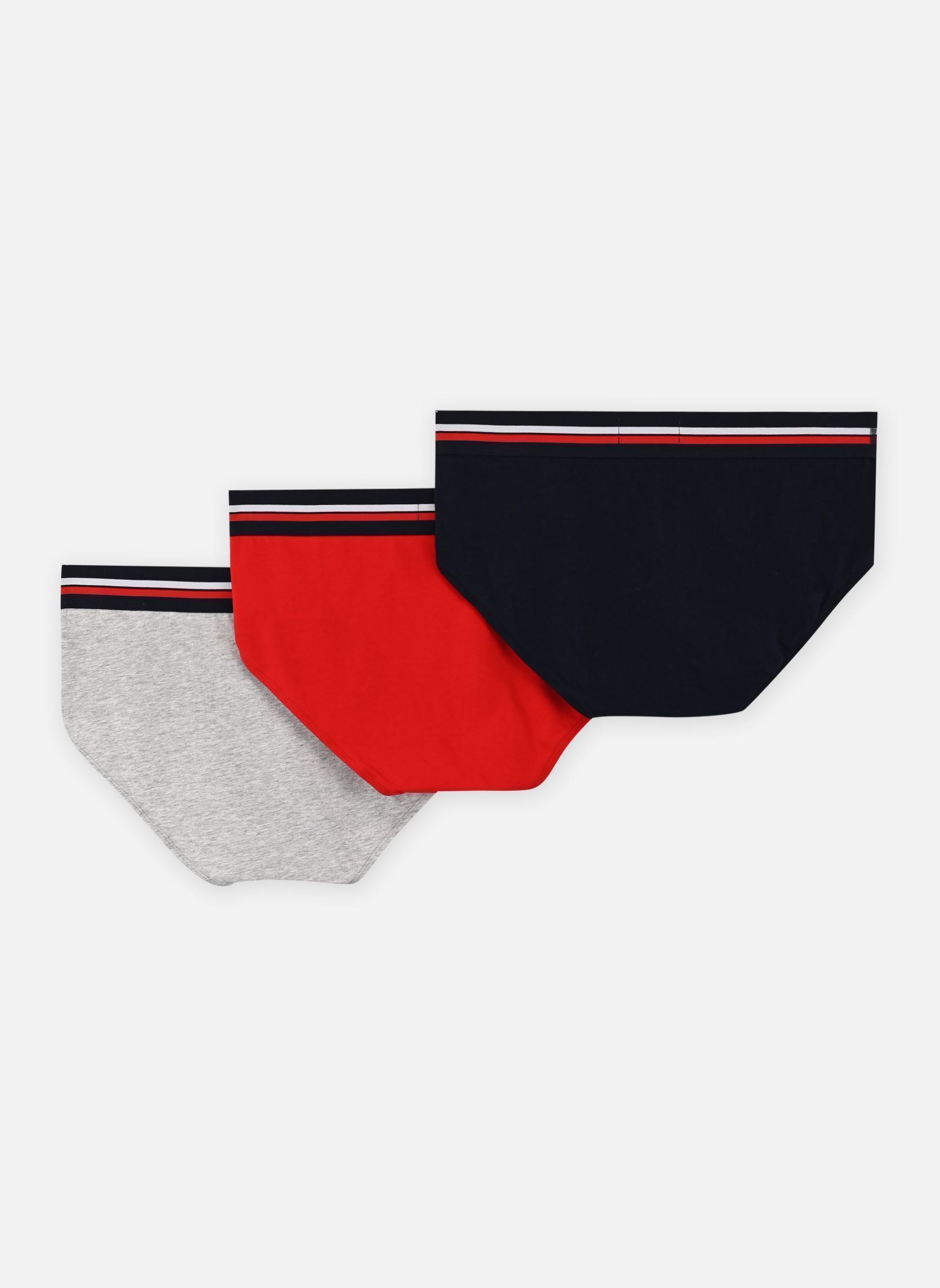 Caleçons longs Pack de 3 slips Lacoste 8H9464 homme multicolore Lacoste Caleçons longs Pack de 3 slips Lacoste 8H9464 homme multicolore MARINE/ARGENT CHINE-ROUGE