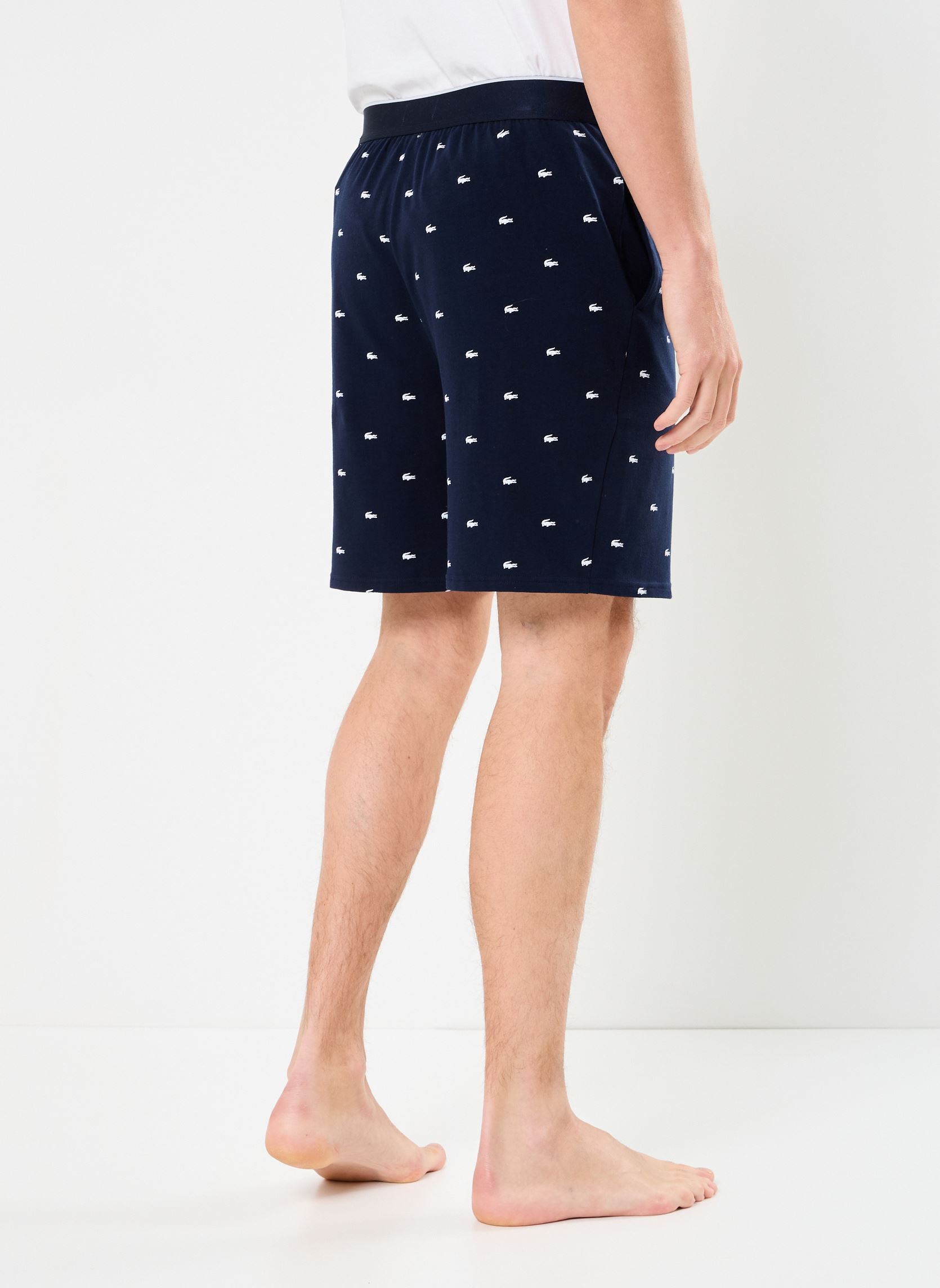 Caleçons longs Short long Lacoste GH0645 homme bleu Lacoste Caleçons longs Short long Lacoste GH0645 homme bleu MARINE/BLANC