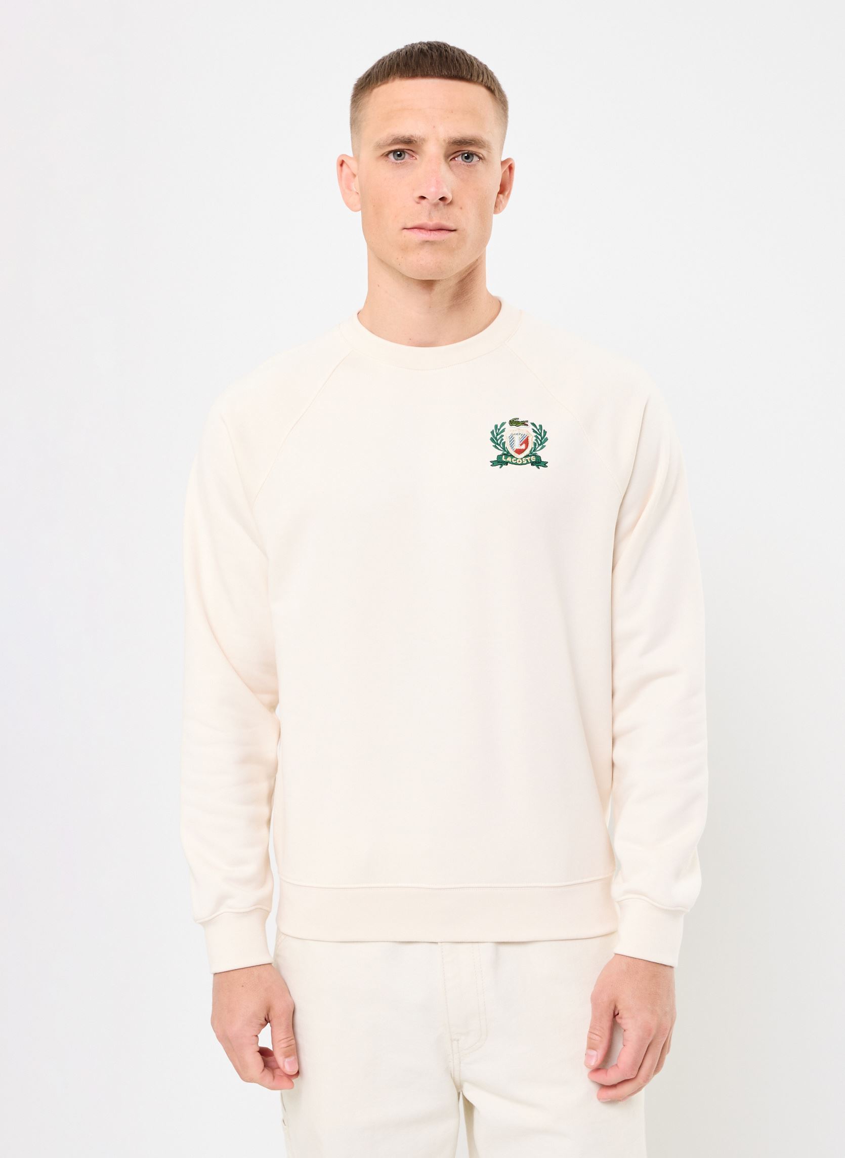 Vêtements Lacoste Sweatshirt col rond Lacoste SH0028 pour Accessoires