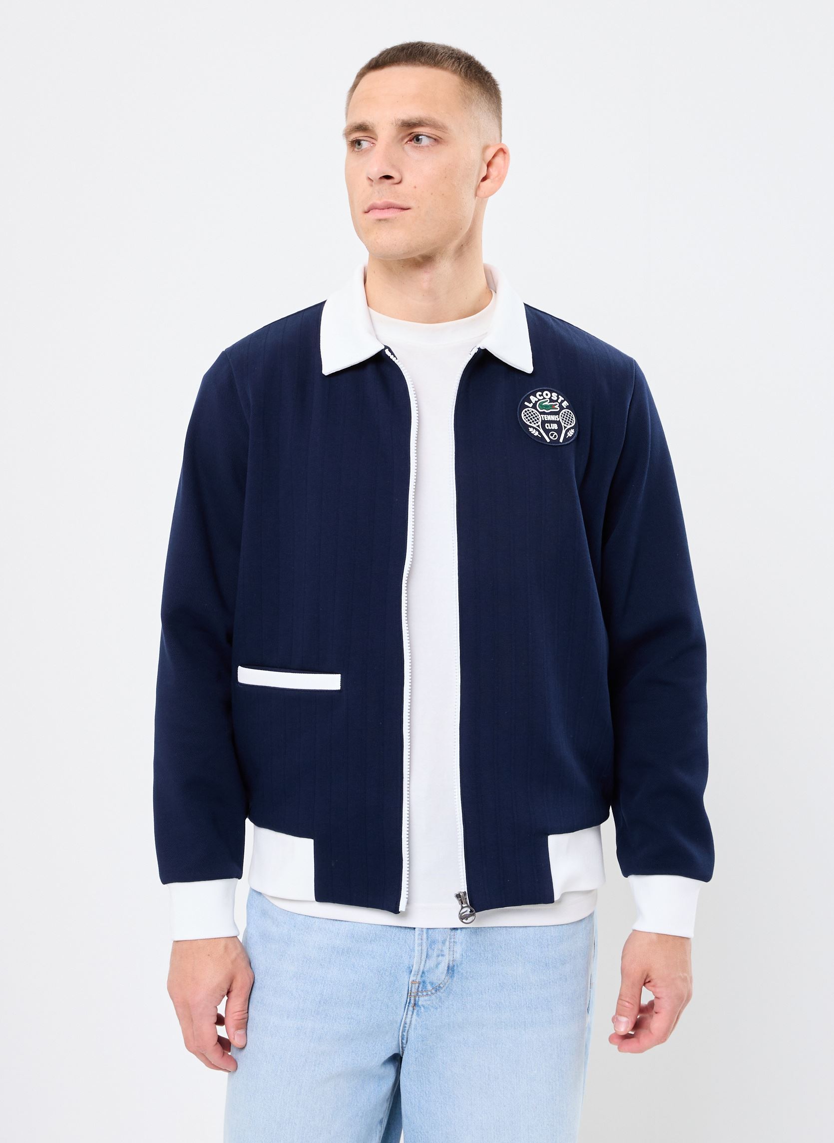 Vêtements Lacoste Polo zippé Lacoste SH8941 pour Accessoires Vêtements Lacoste Polo zippé Lacoste SH8941 pour Accessoires