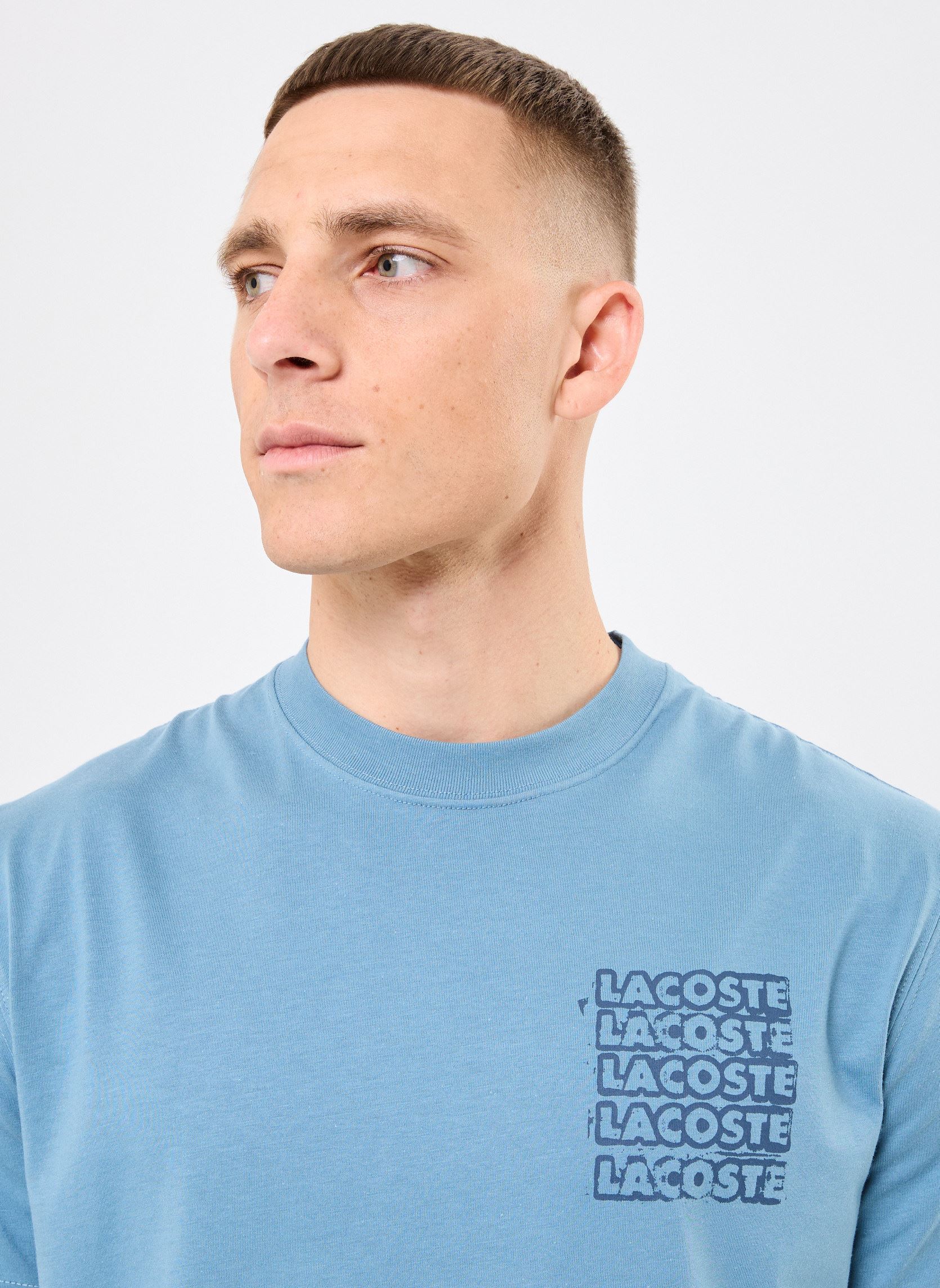 T-shirt l ger manches courtes en coton Pima pour homme SITKA Gear, bleu
