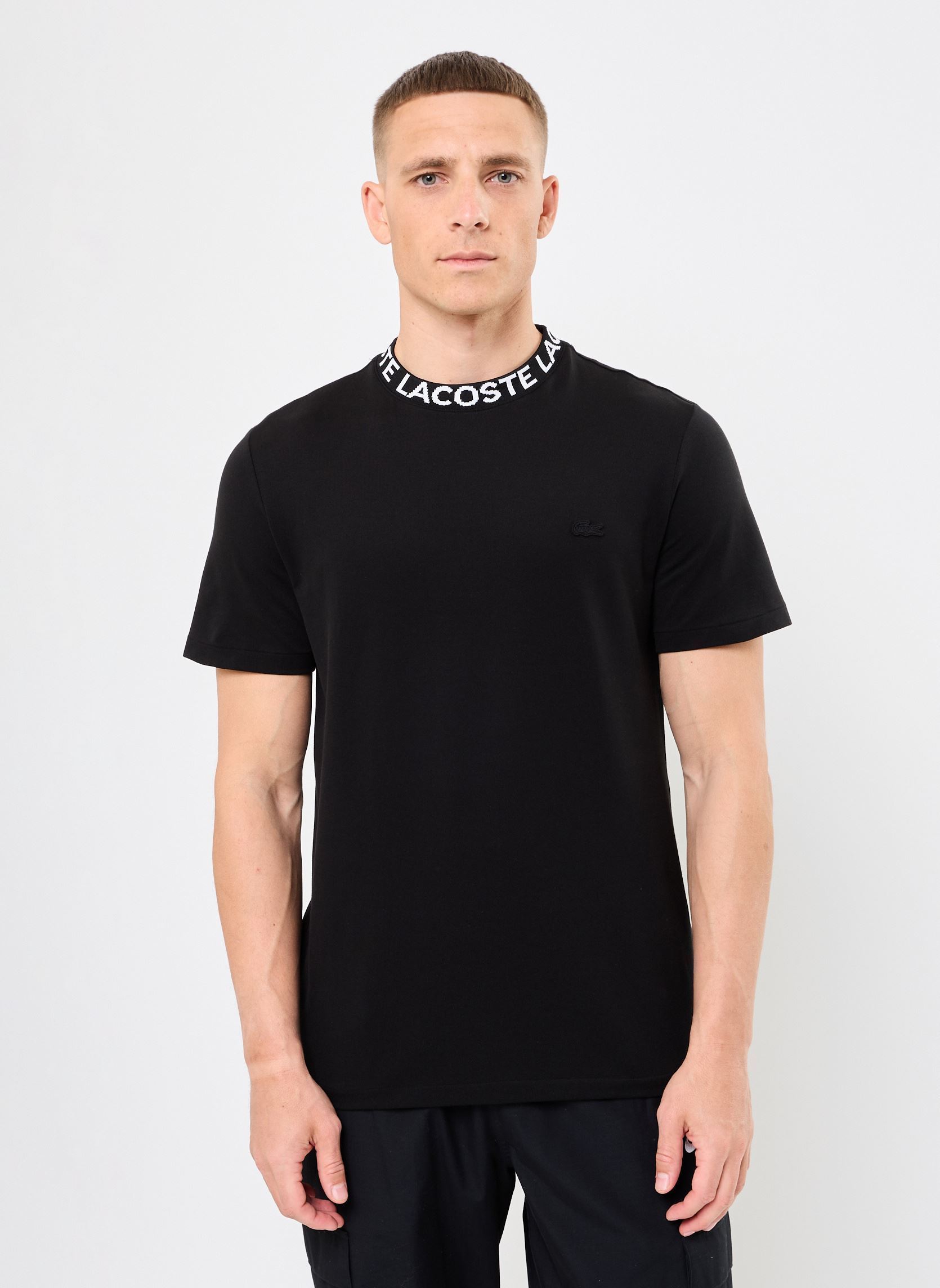 Vêtements Lacoste Tee shirt Lacoste TH9582 pour Accessoires