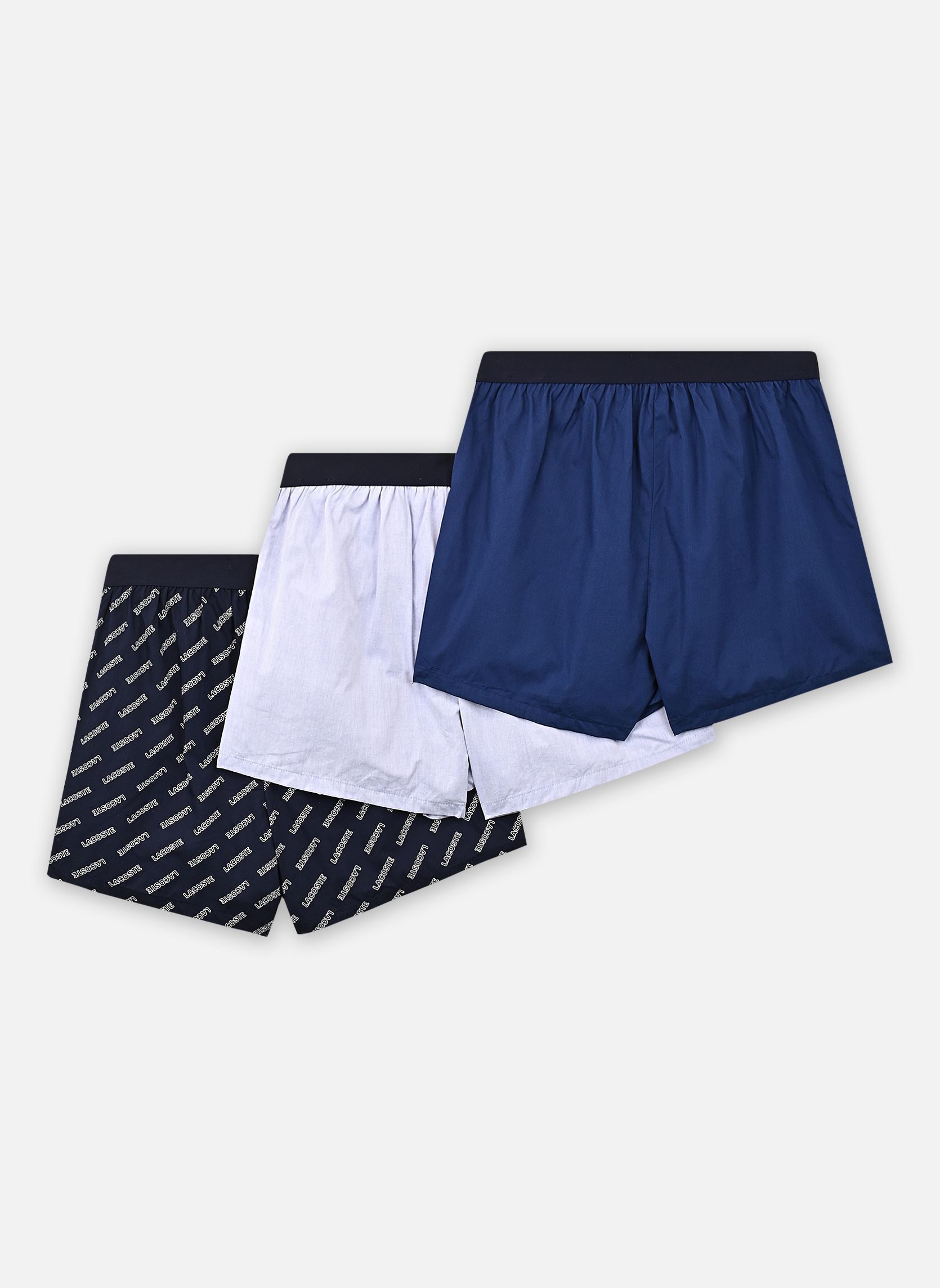 Sportunterwäsche Pack de 3 boxers Lacoste 7H1284 herren mehrfarbig Lacoste Sportunterwäsche Pack de 3 boxers Lacoste 7H1284 herren mehrfarbig MARINE/METHYLENE-TROPICAL