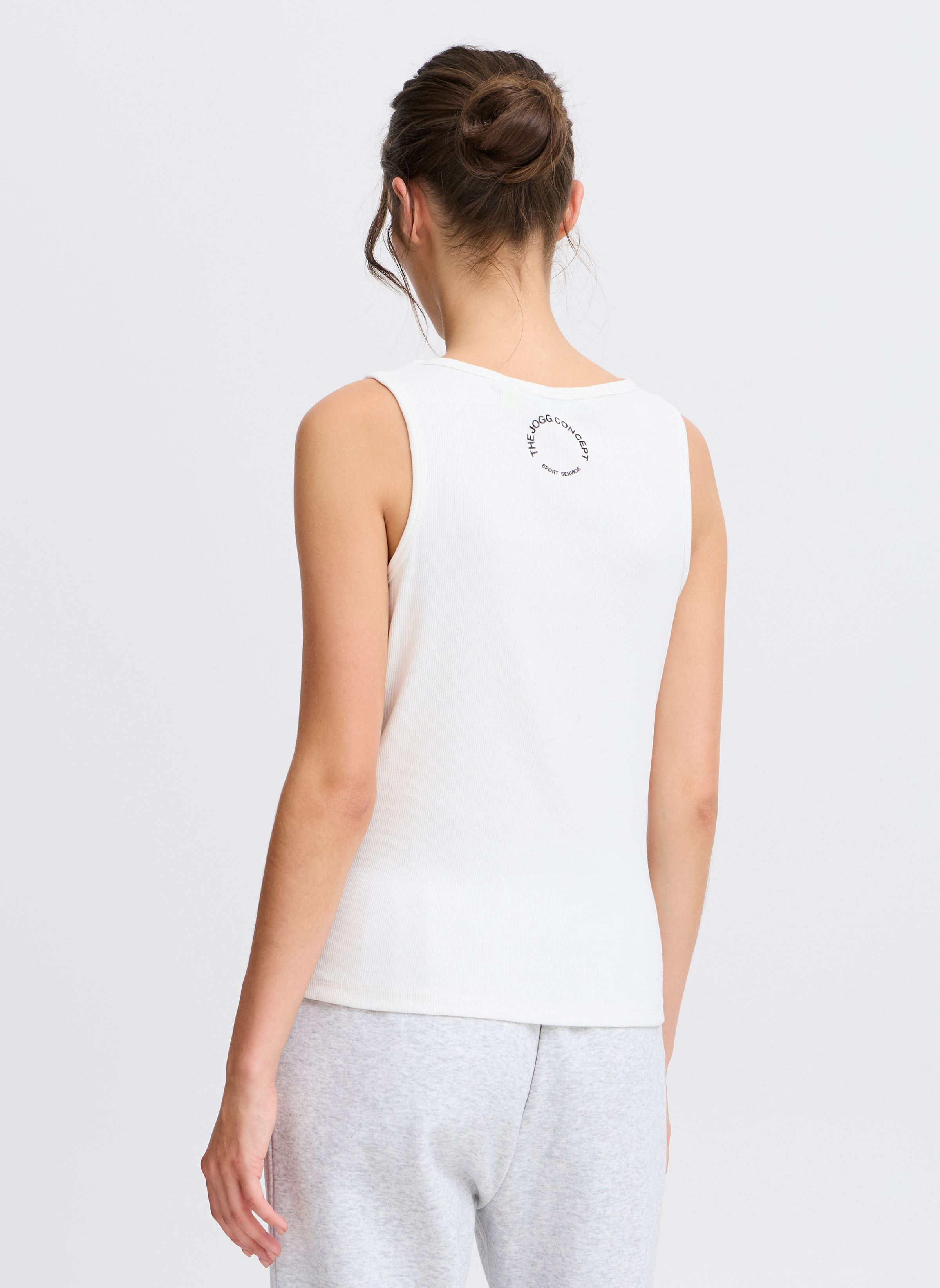 Tanktops JCTONDA TANKTOP damen weiß The Jogg Concept Tanktops JCTONDA TANKTOP damen weiß OFF WHITE