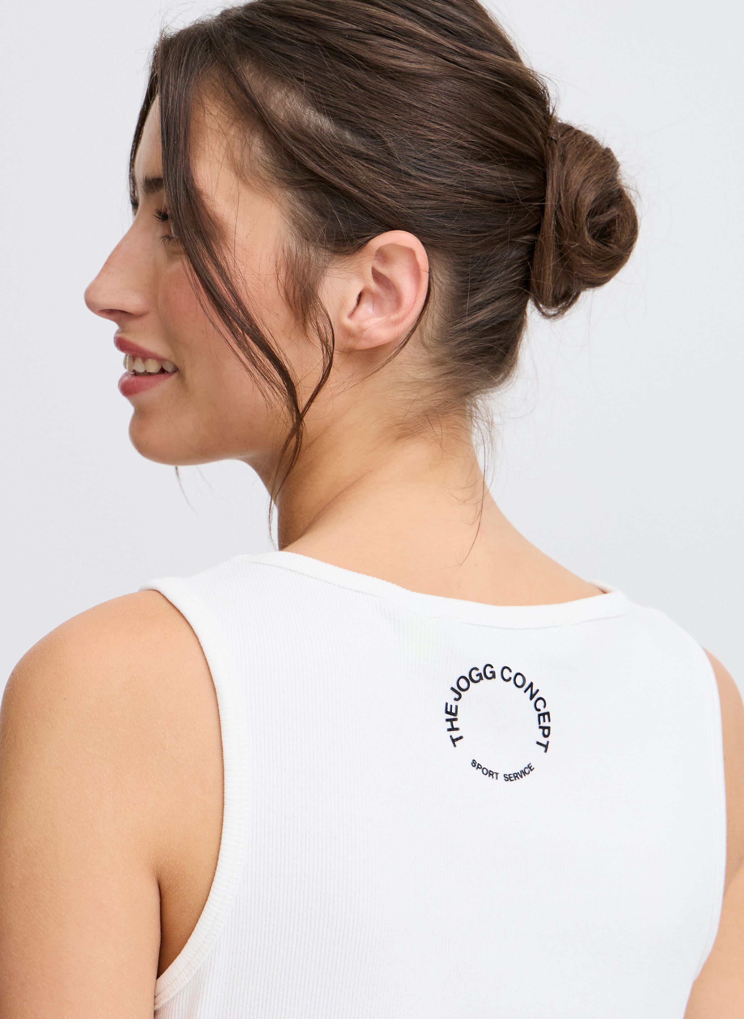 Tanktops JCTONDA TANKTOP damen weiß The Jogg Concept Tanktops JCTONDA TANKTOP damen weiß OFF WHITE