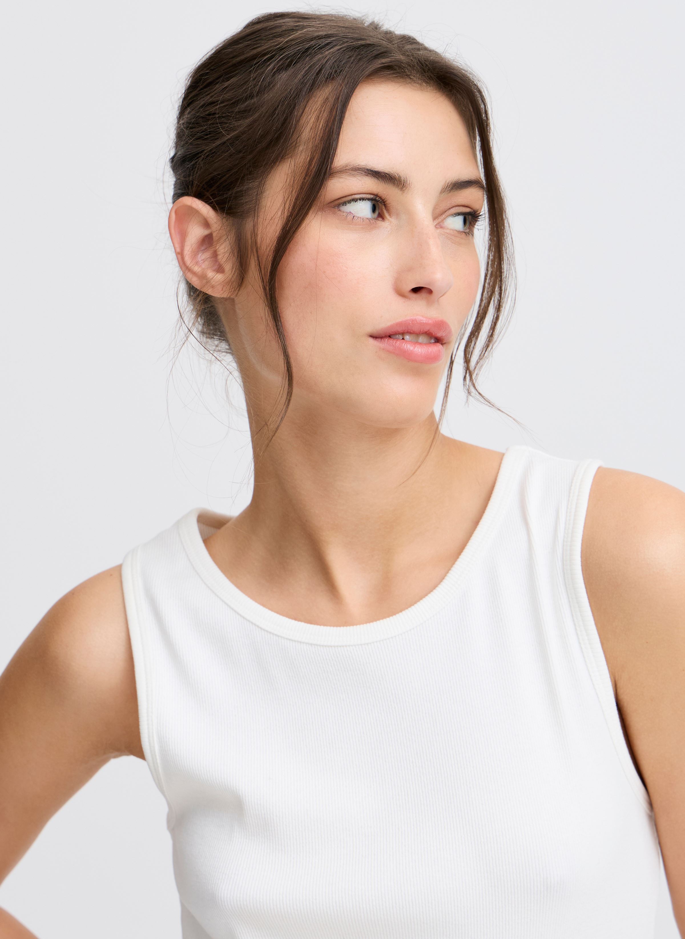 Tanktops JCTONDA TANKTOP damen weiß The Jogg Concept Tanktops JCTONDA TANKTOP damen weiß OFF WHITE