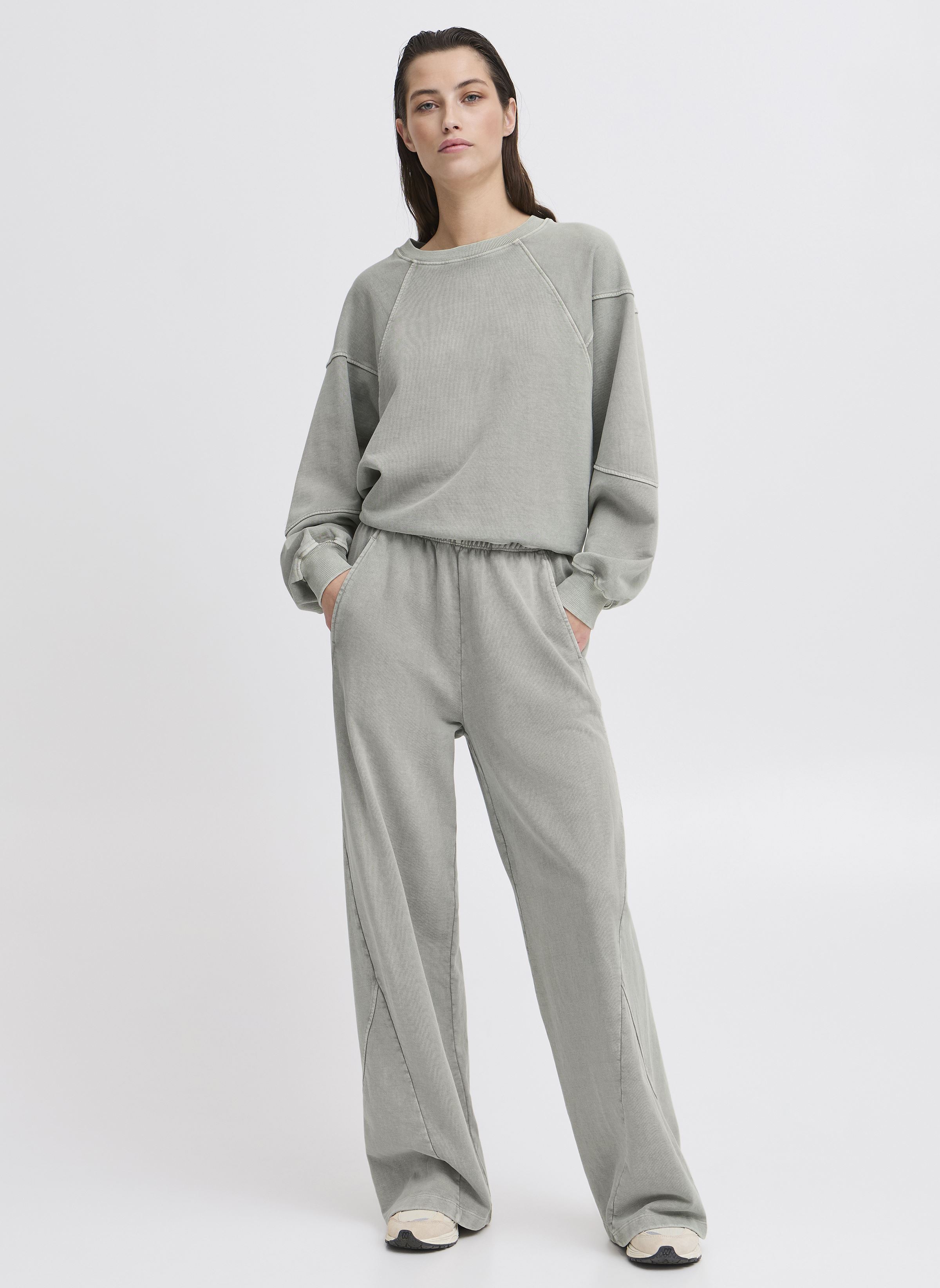 Jogginghosen JCRUBI CUTLINE W PANTS damen grau The Jogg Concept Jogginghosen JCRUBI CUTLINE W PANTS damen grau GRIFFIN