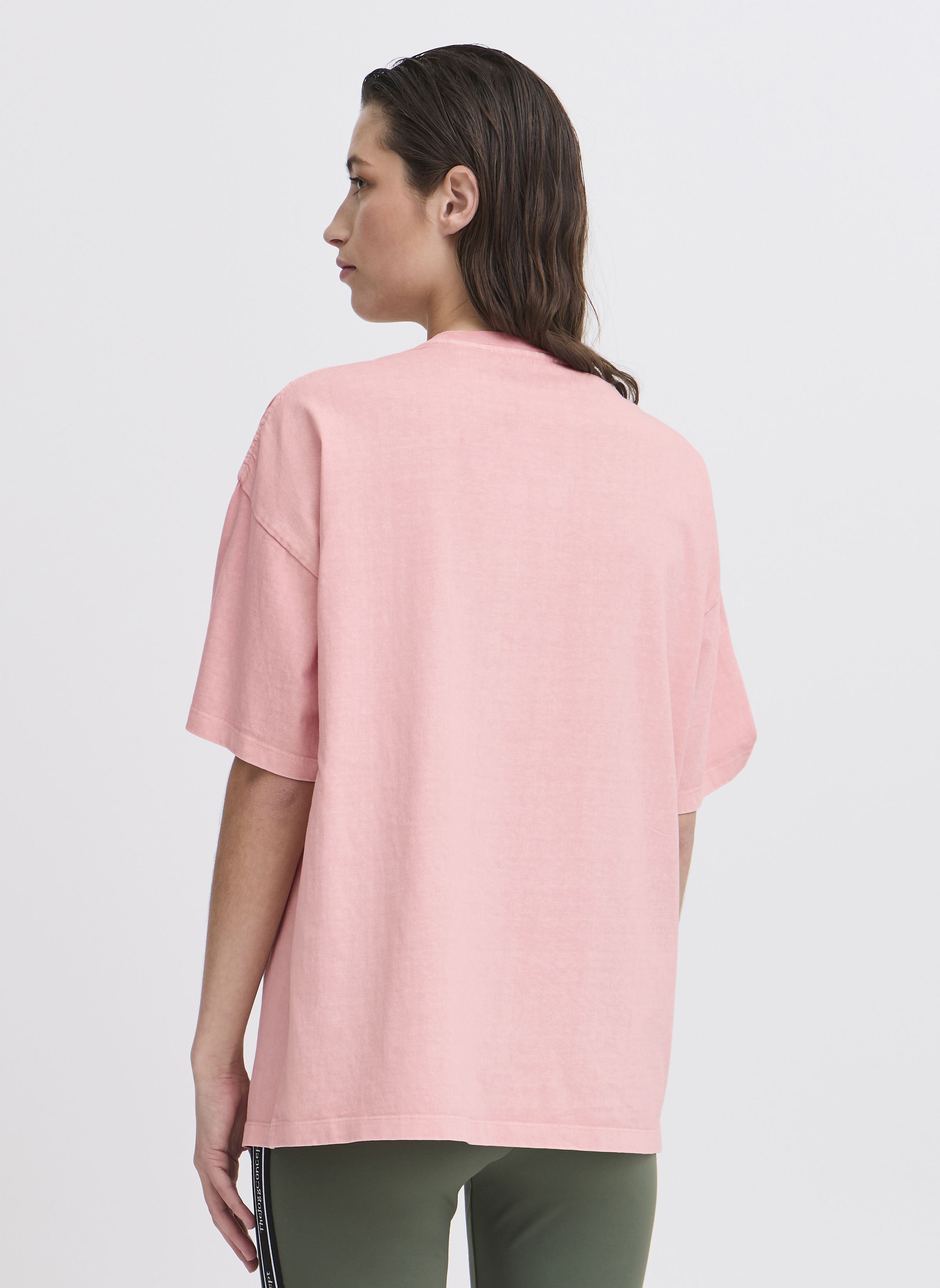 Kurzarm-T-Shirts JCSADIA LOGO TSHIRT damen rosa The Jogg Concept Kurzarm-T-Shirts JCSADIA LOGO TSHIRT damen rosa ALMOND BLOSSOM