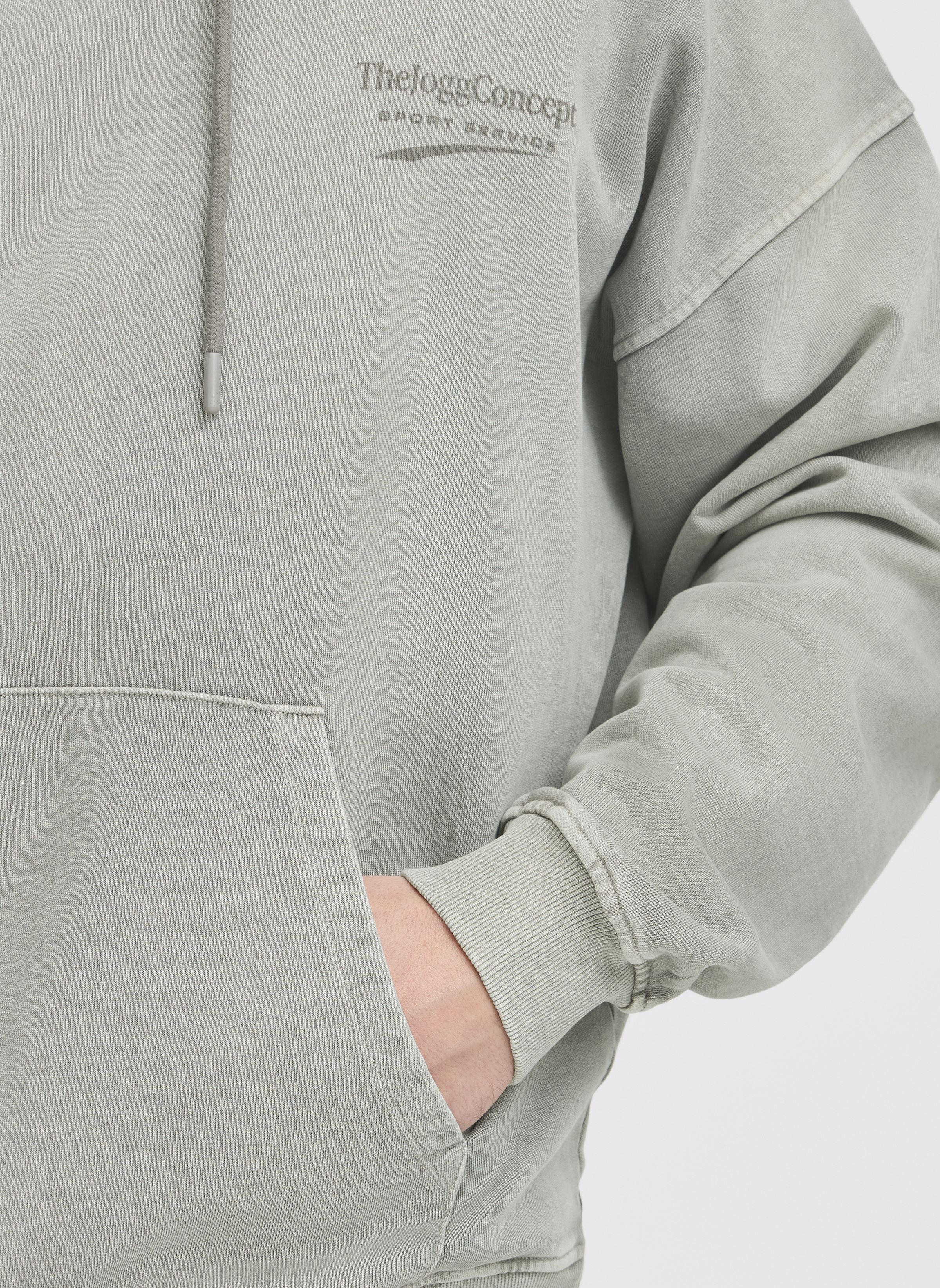 Sweats à capuche JCMRUBI LOGO HOODIE homme gris The Jogg Concept Sweats à capuche JCMRUBI LOGO HOODIE homme gris GRIFFIN
