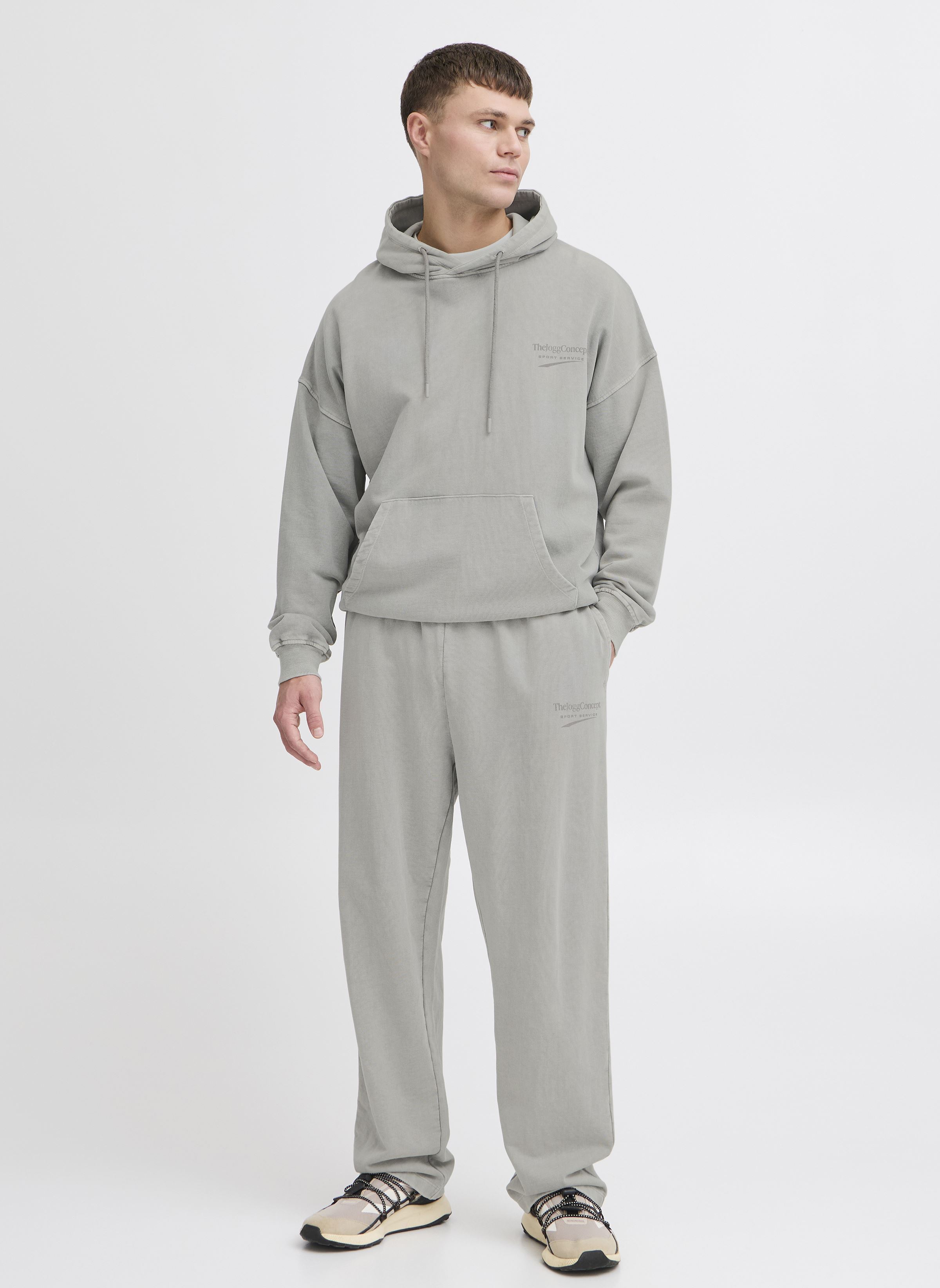 Jogginghosen JCMRUBI LOGO PANTS herren grau The Jogg Concept Jogginghosen JCMRUBI LOGO PANTS herren grau GRIFFIN