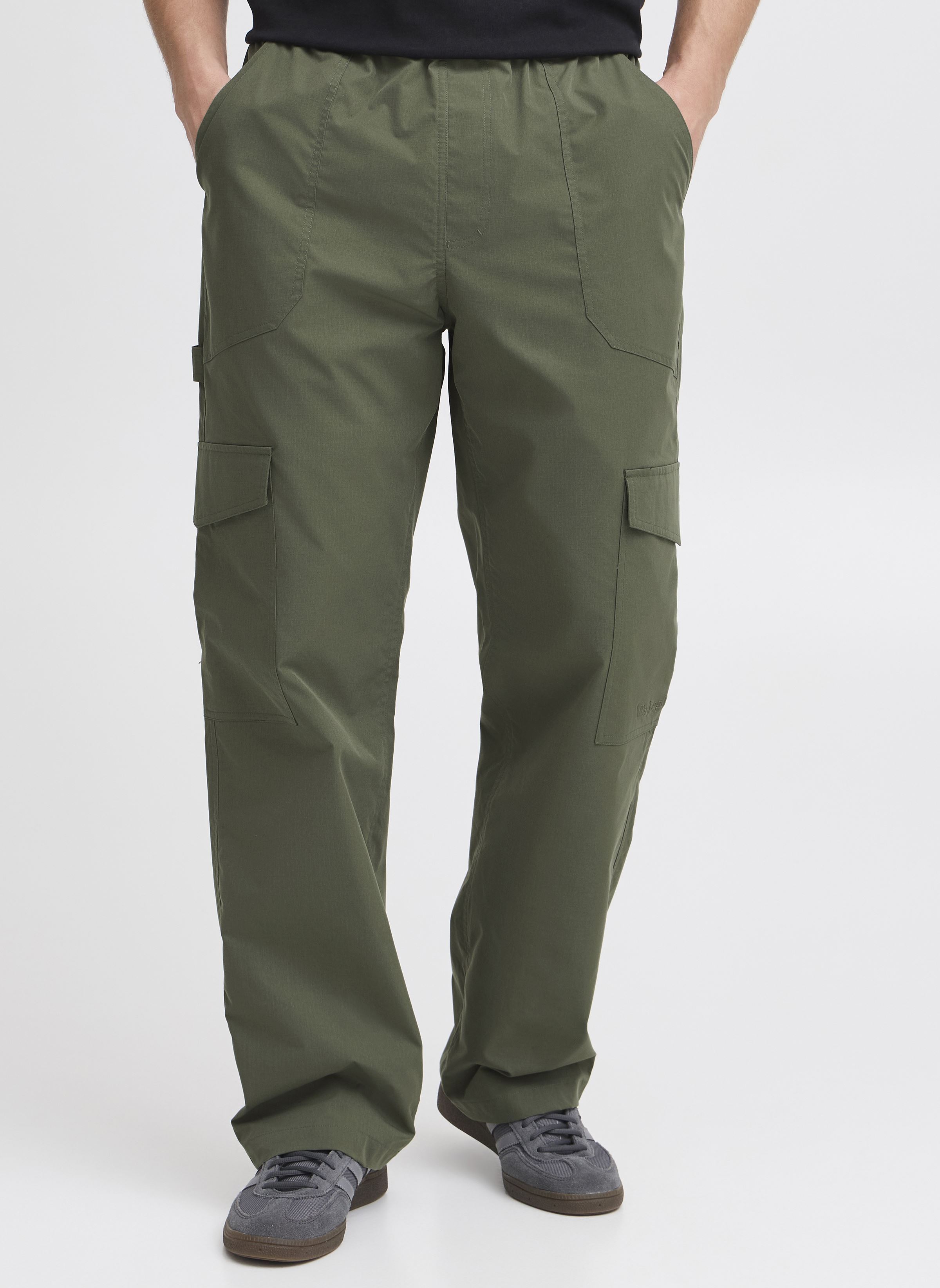 Pantalons larges JCMFIGO POCKET PANTS homme vert The Jogg Concept Pantalons larges JCMFIGO POCKET PANTS homme vert THYME