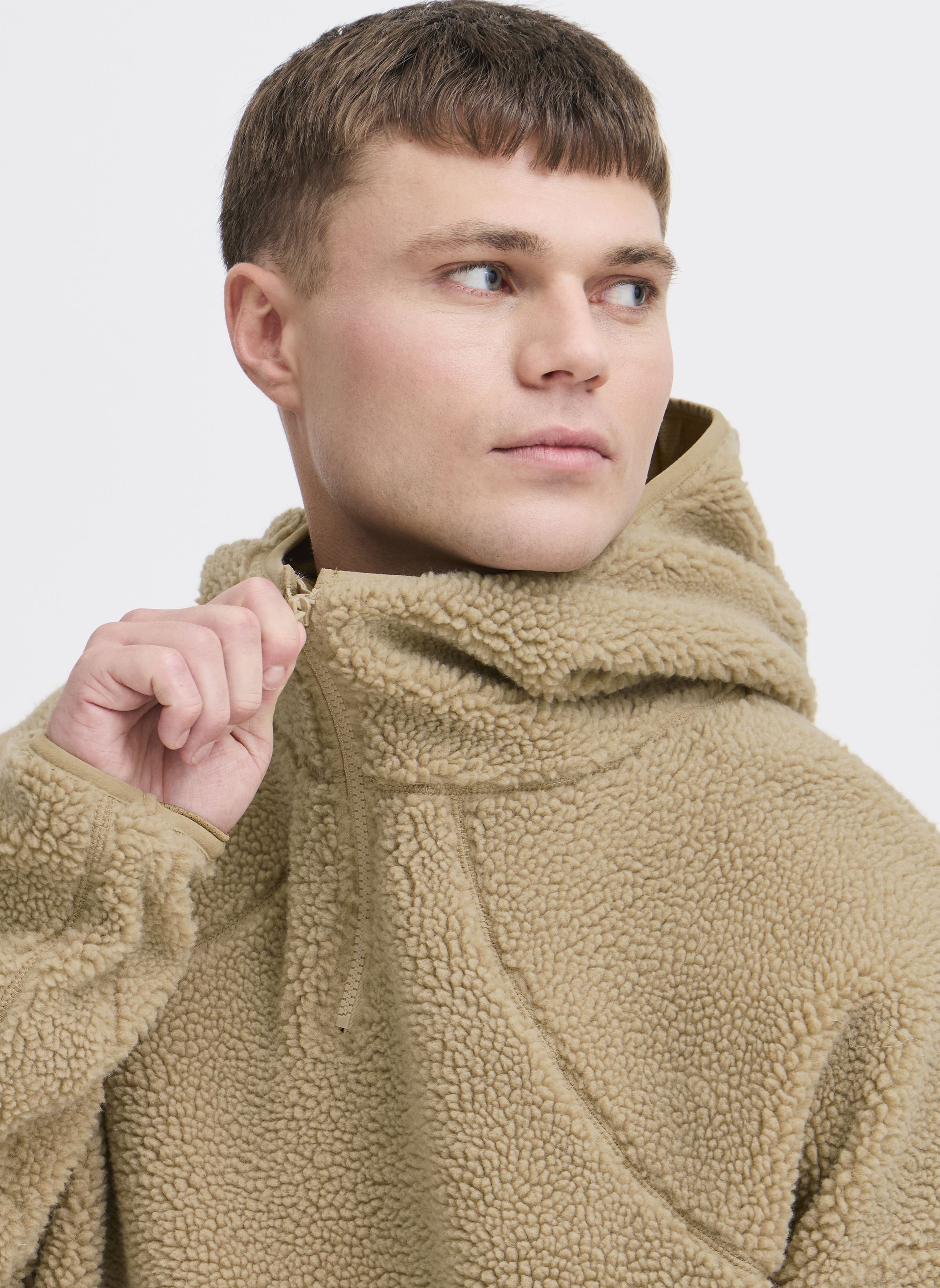 Kapuzenpullover JCMBERRI EMBOSSED HOODIE herren beige The Jogg Concept Kapuzenpullover JCMBERRI EMBOSSED HOODIE herren beige CORNSTALK