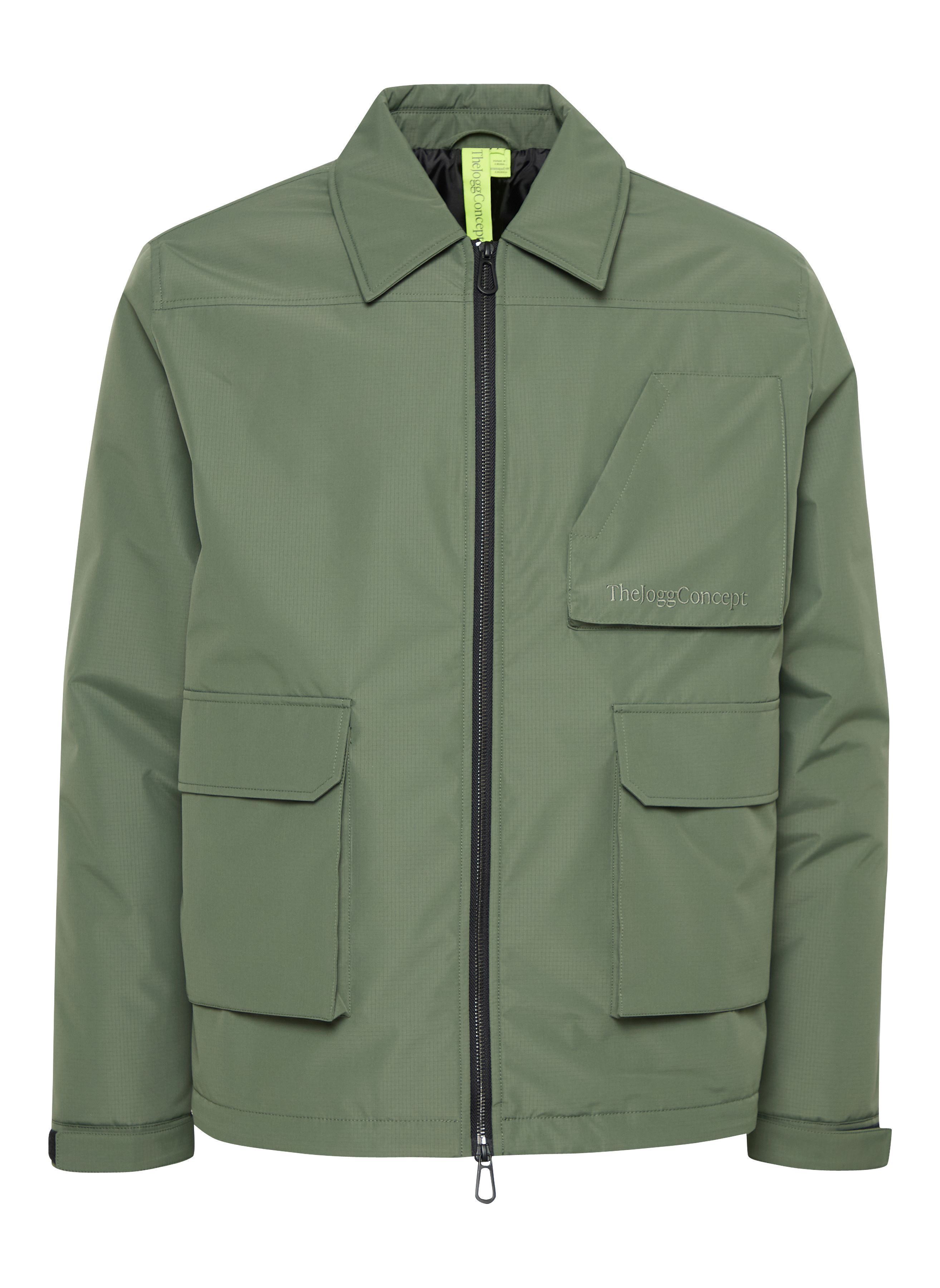 Blousons JCMALVIN JACKET homme vert The Jogg Concept Blousons JCMALVIN JACKET homme vert THYME