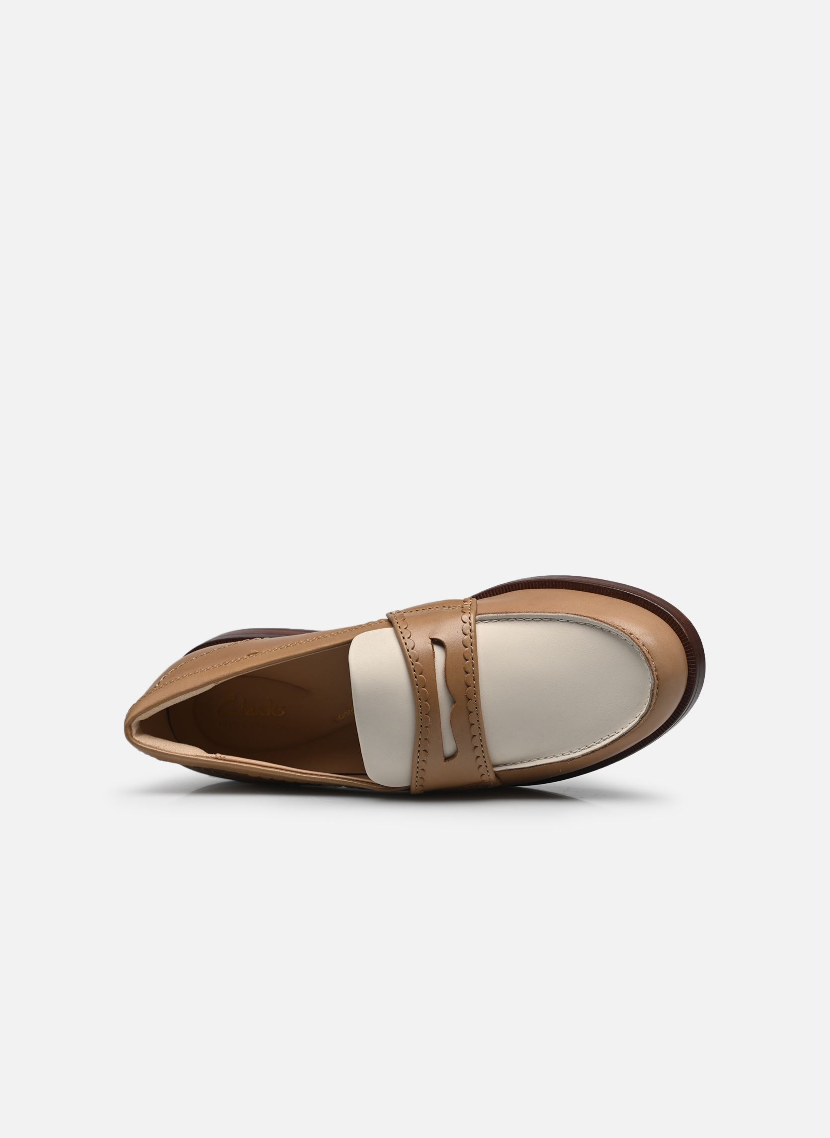 Loafer Straven Edge damen braun Clarks Loafer Straven Edge damen braun LIGHT TAN COMBI