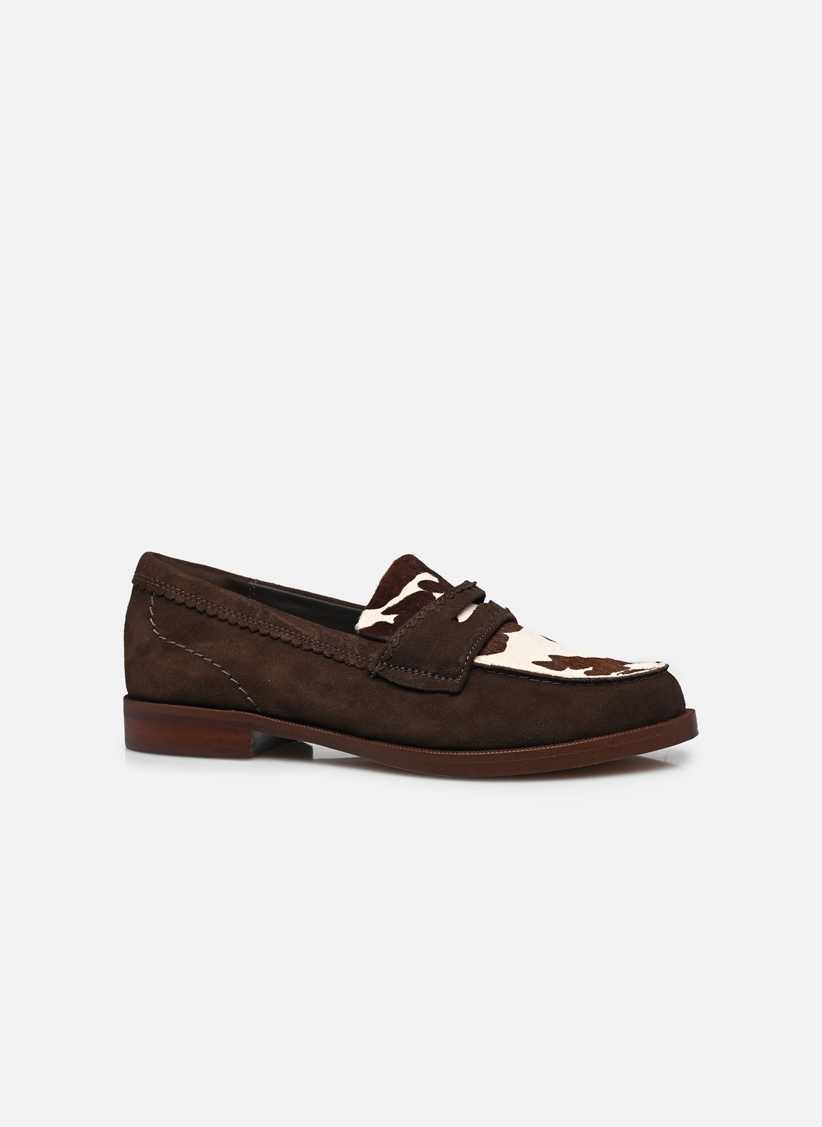 Loafer Straven Edge damen weiß Clarks Loafer Straven Edge damen weiß COW PRINT