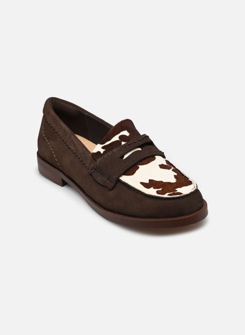 Clarks Mocassins Straven Edge femme blanc