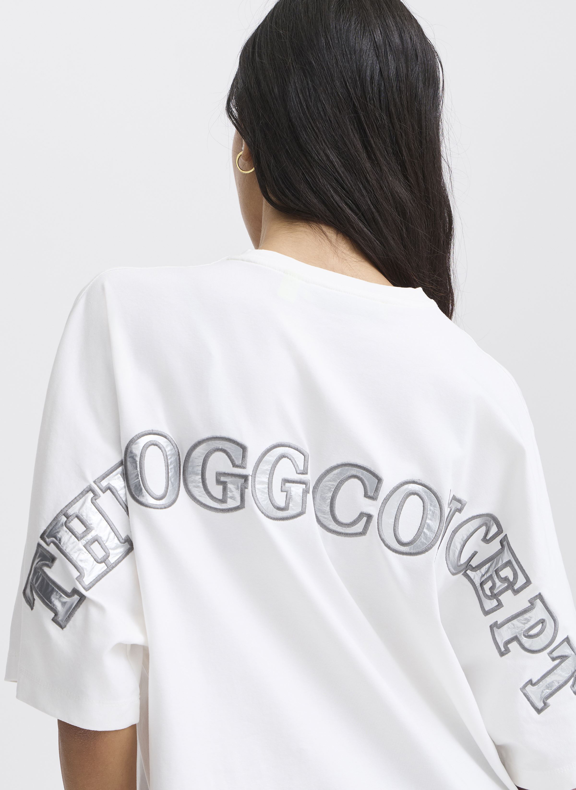 Kurzarm-T-Shirts JCSABITA EMB. TSHIRT damen weiß The Jogg Concept Kurzarm-T-Shirts JCSABITA EMB. TSHIRT damen weiß OFF WHITE
