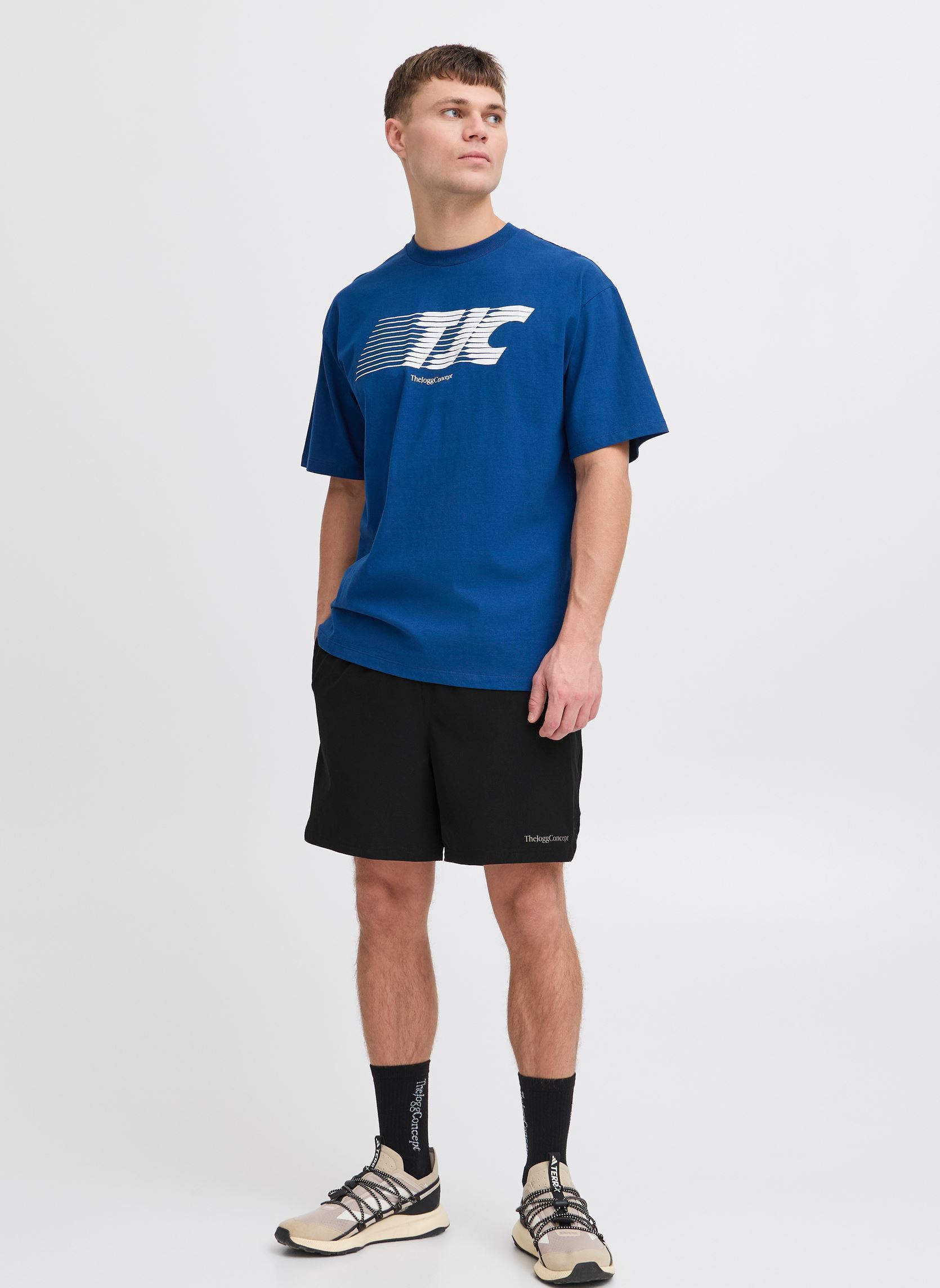 Sportshorts JCMFLOR SHORTS herren schwarz The Jogg Concept Sportshorts JCMFLOR SHORTS herren schwarz BLACK