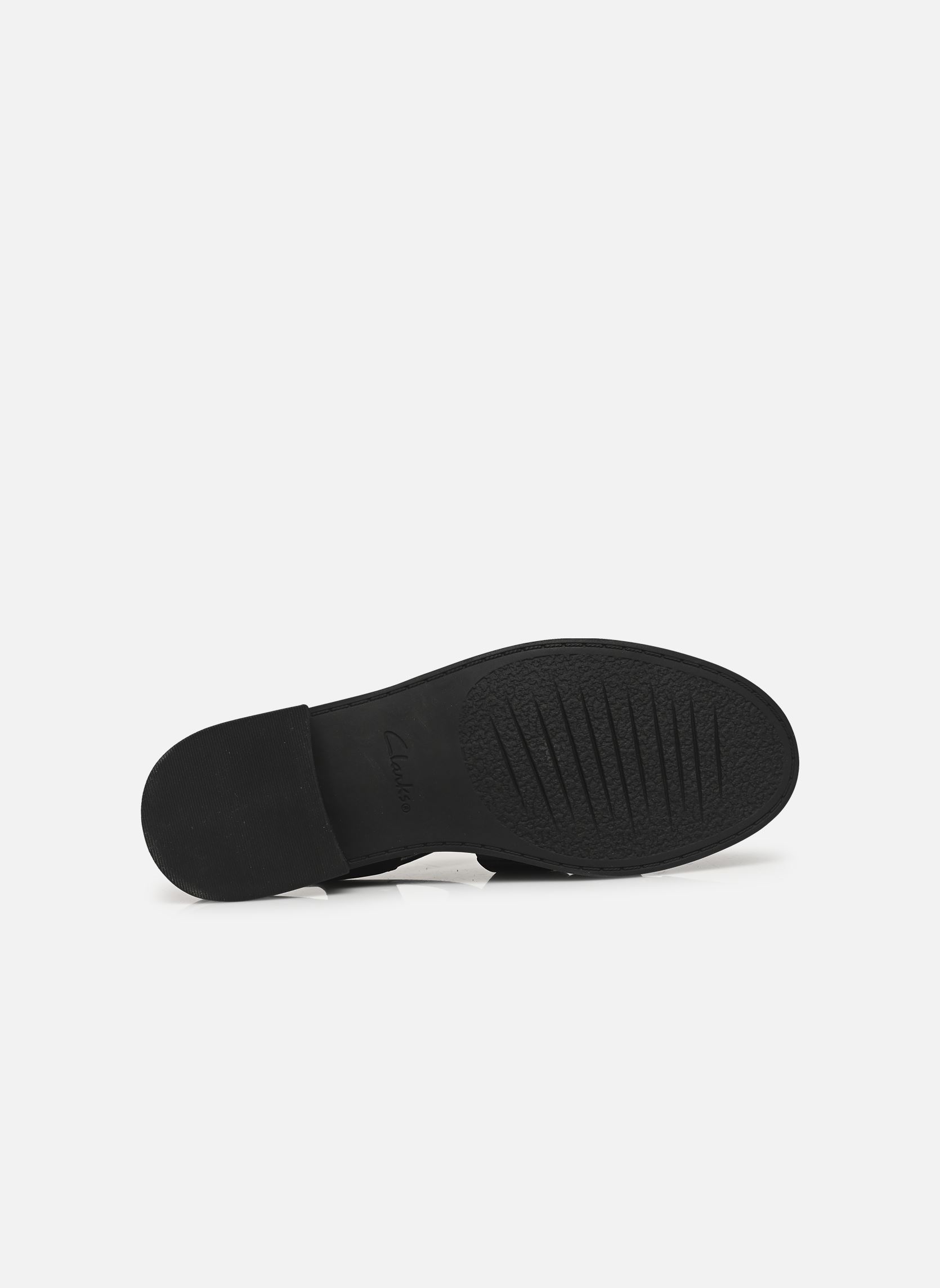 Sandales plates Hana Sun femme noir Clarks Sandales plates Hana Sun femme noir BLACK LEATHER