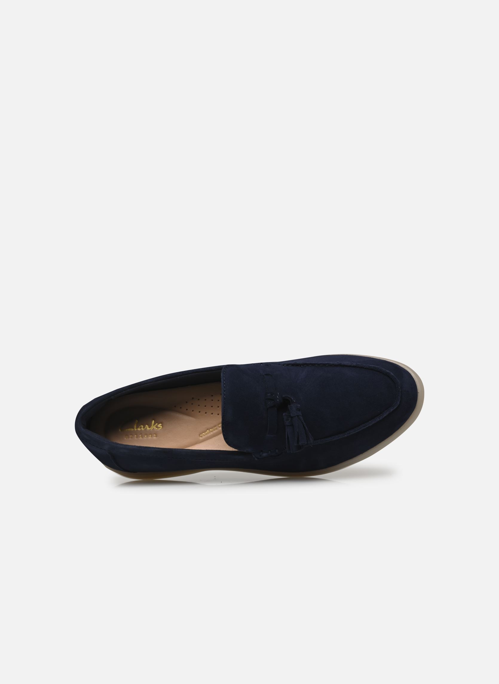 Mocassins Narini Edge femme bleu Clarks Mocassins Narini Edge femme bleu NAVY SUEDE
