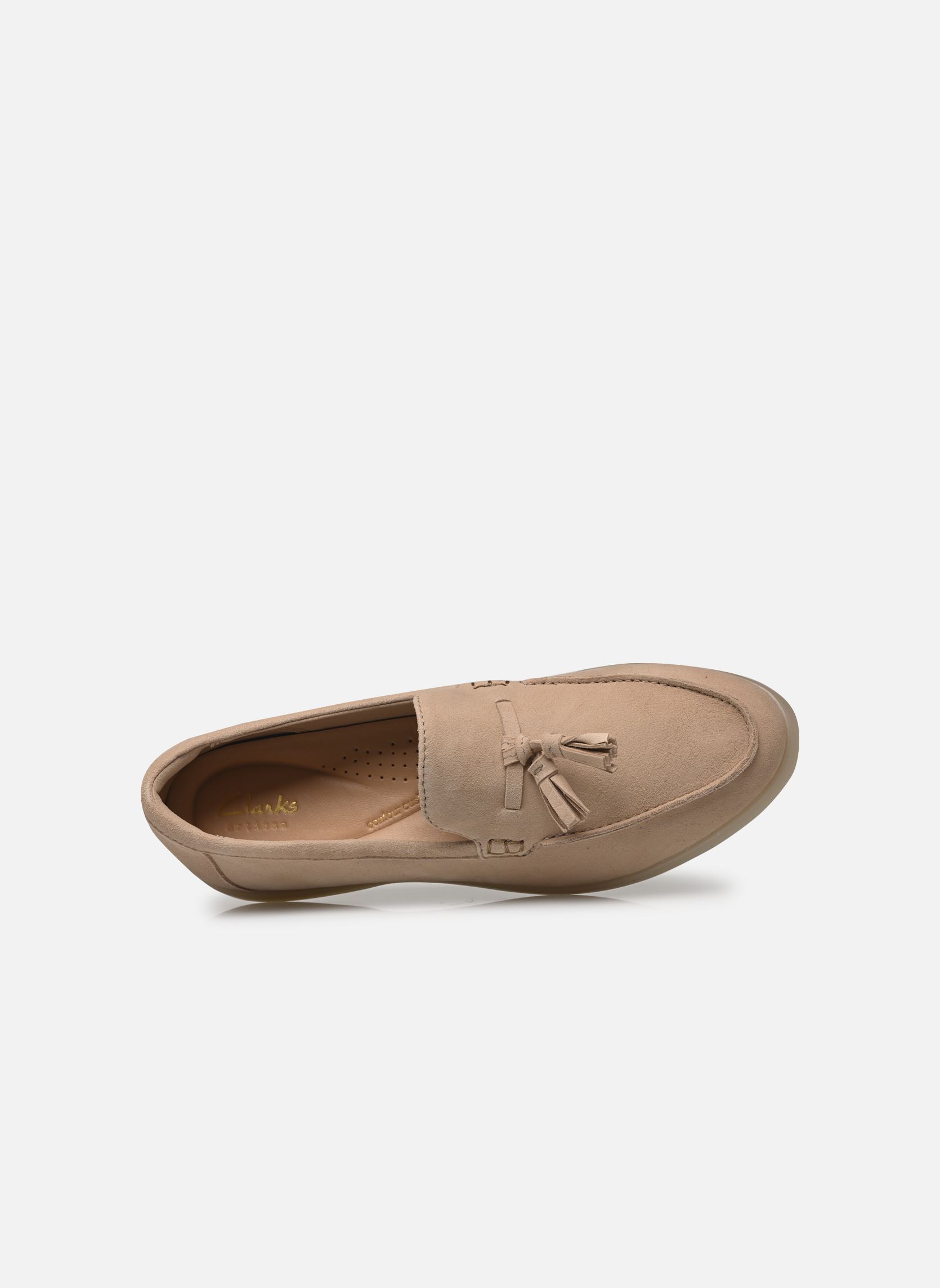 Loafer Narini Edge damen beige Clarks Loafer Narini Edge damen beige SAND SUEDE